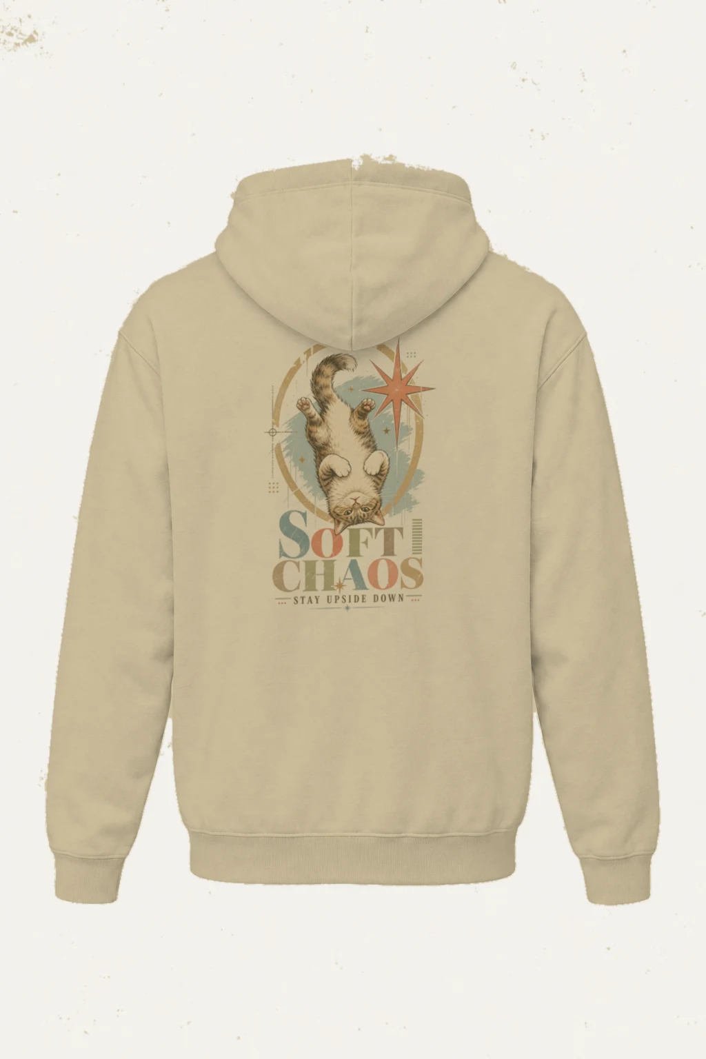 "Soft Chaos" Heavy Blend Unisex Pullover Hoodie | Gildan 18500