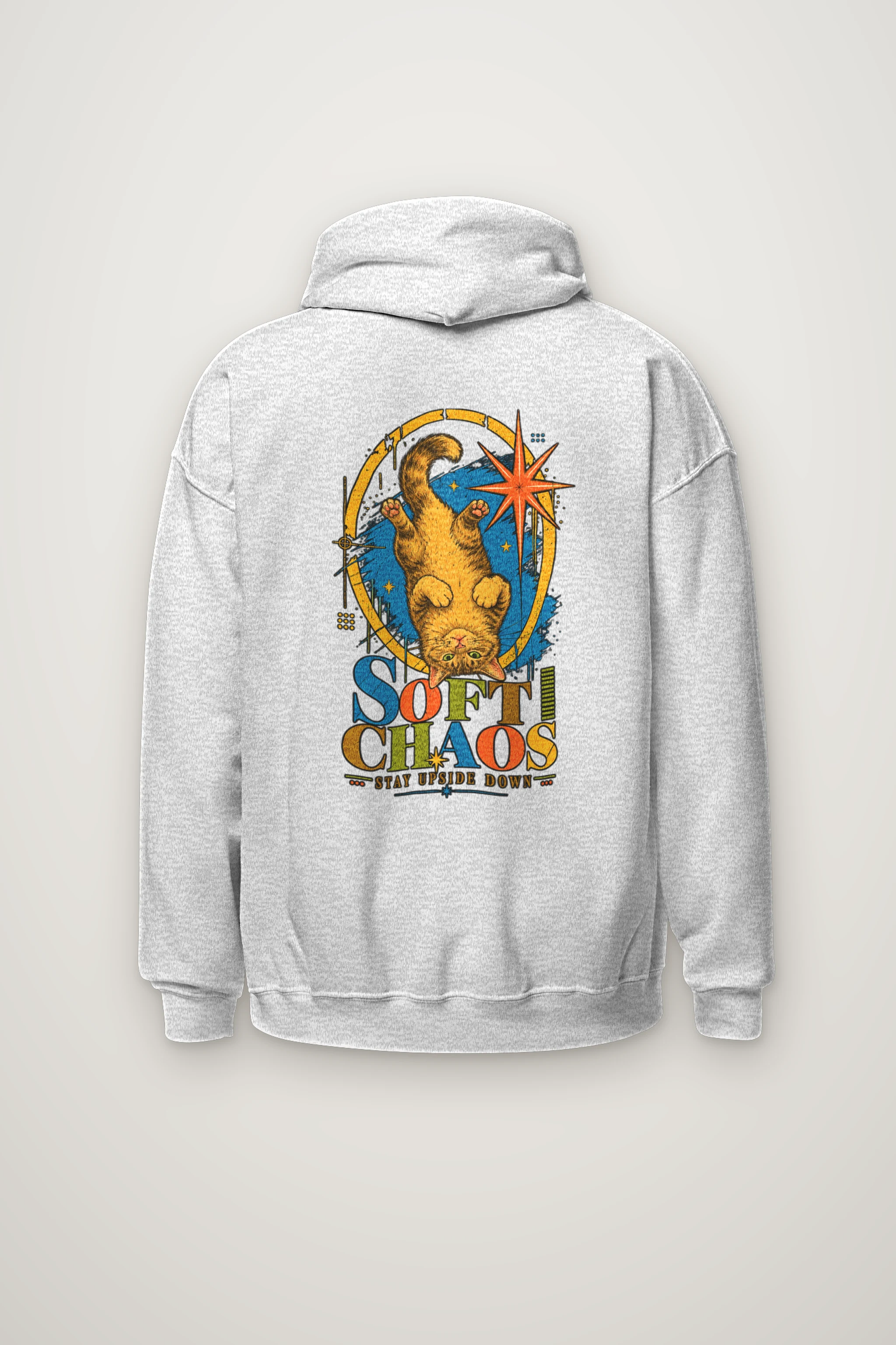 "Soft Chaos" Heavy Blend Unisex Pullover Hoodie