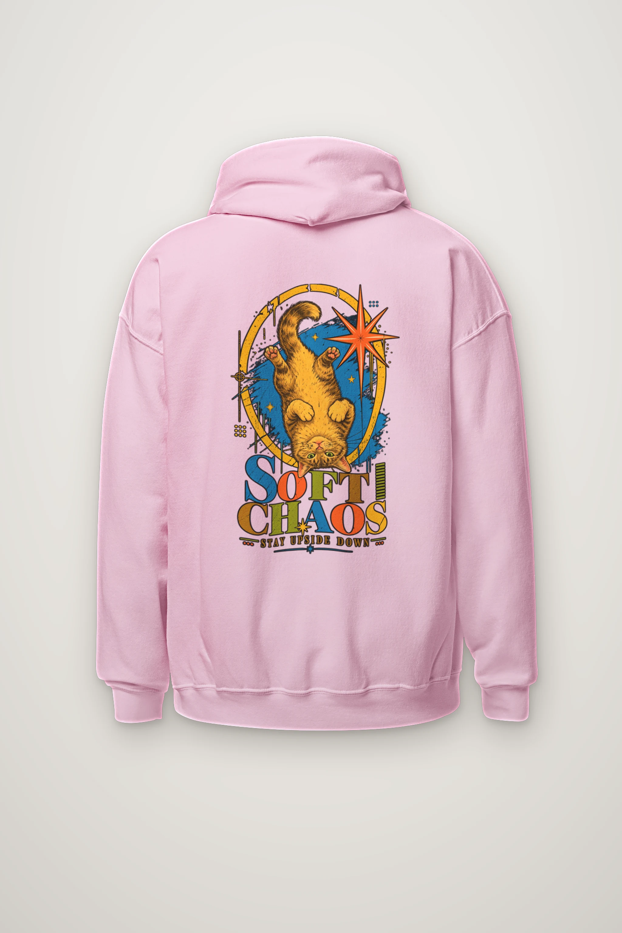 "Soft Chaos" Heavy Blend Unisex Pullover Hoodie