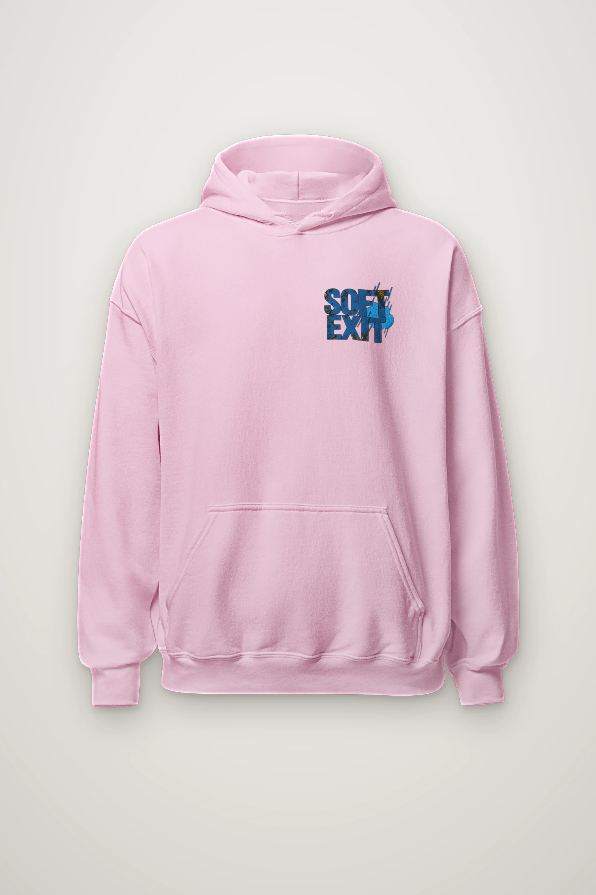 "Soft Exit Rain Check" Heavy Blend Unisex Pullover Hoodie