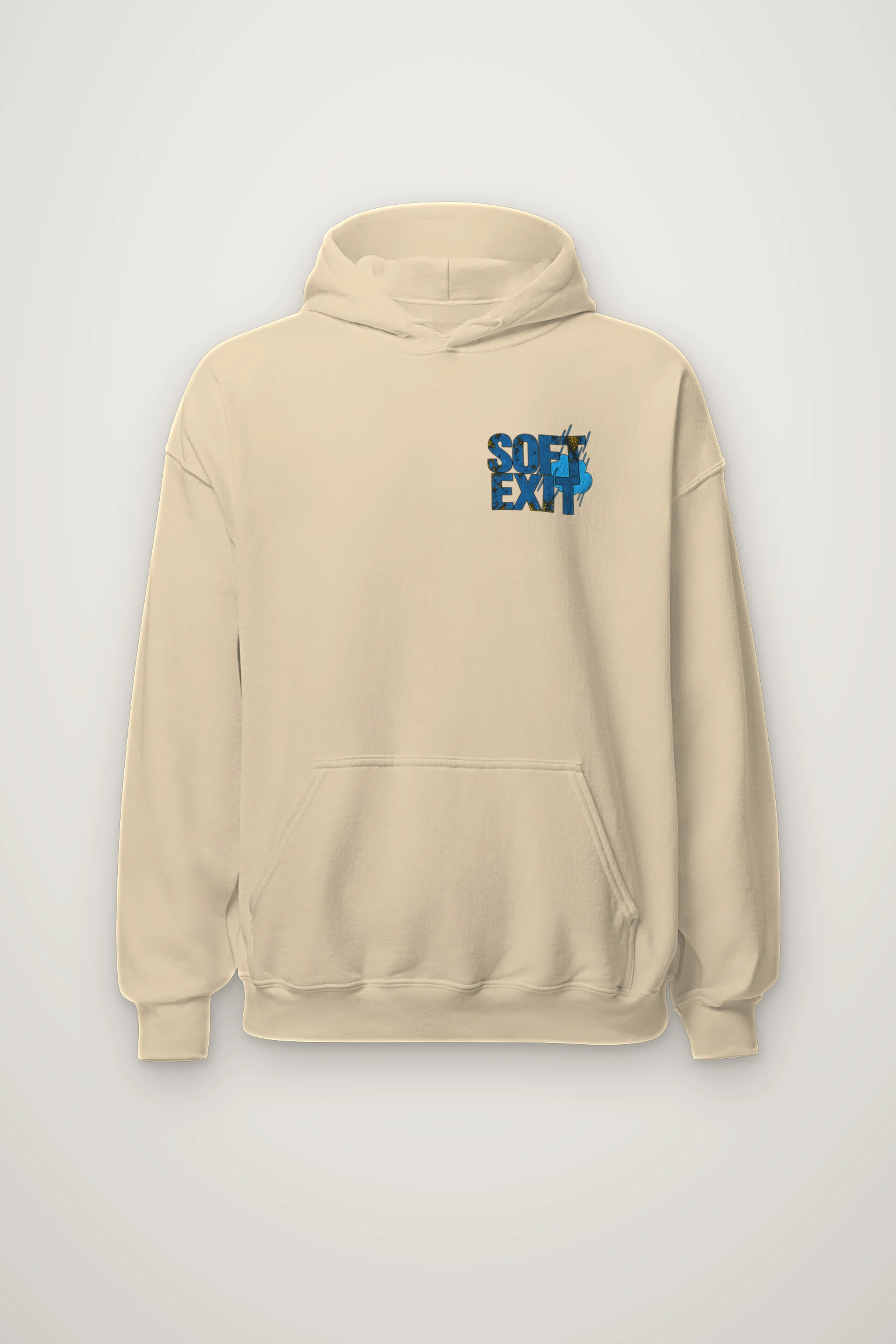 "Soft Exit Rain Check" Heavy Blend Unisex Pullover Hoodie