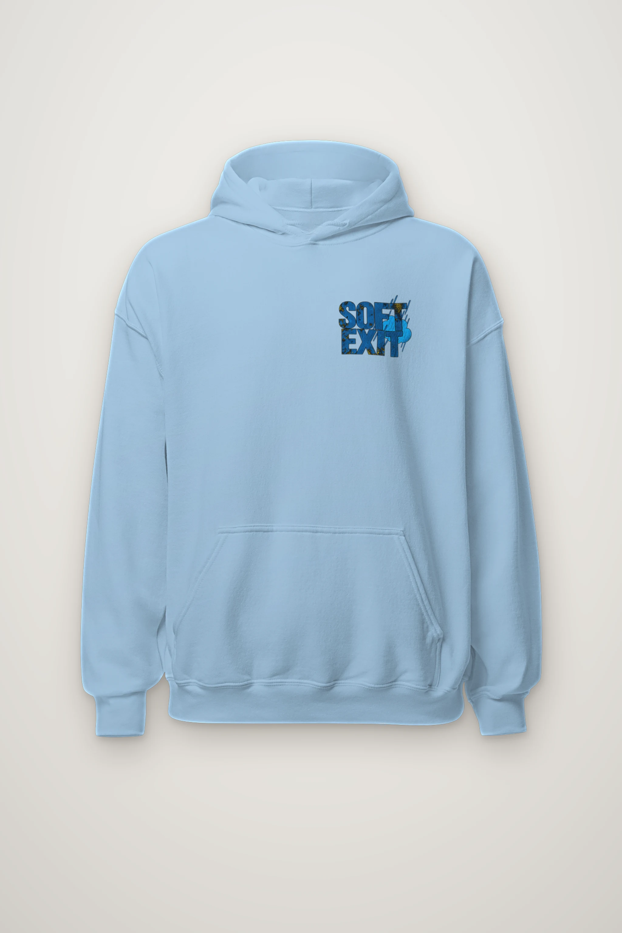 "Soft Exit Rain Check" Heavy Blend Unisex Pullover Hoodie