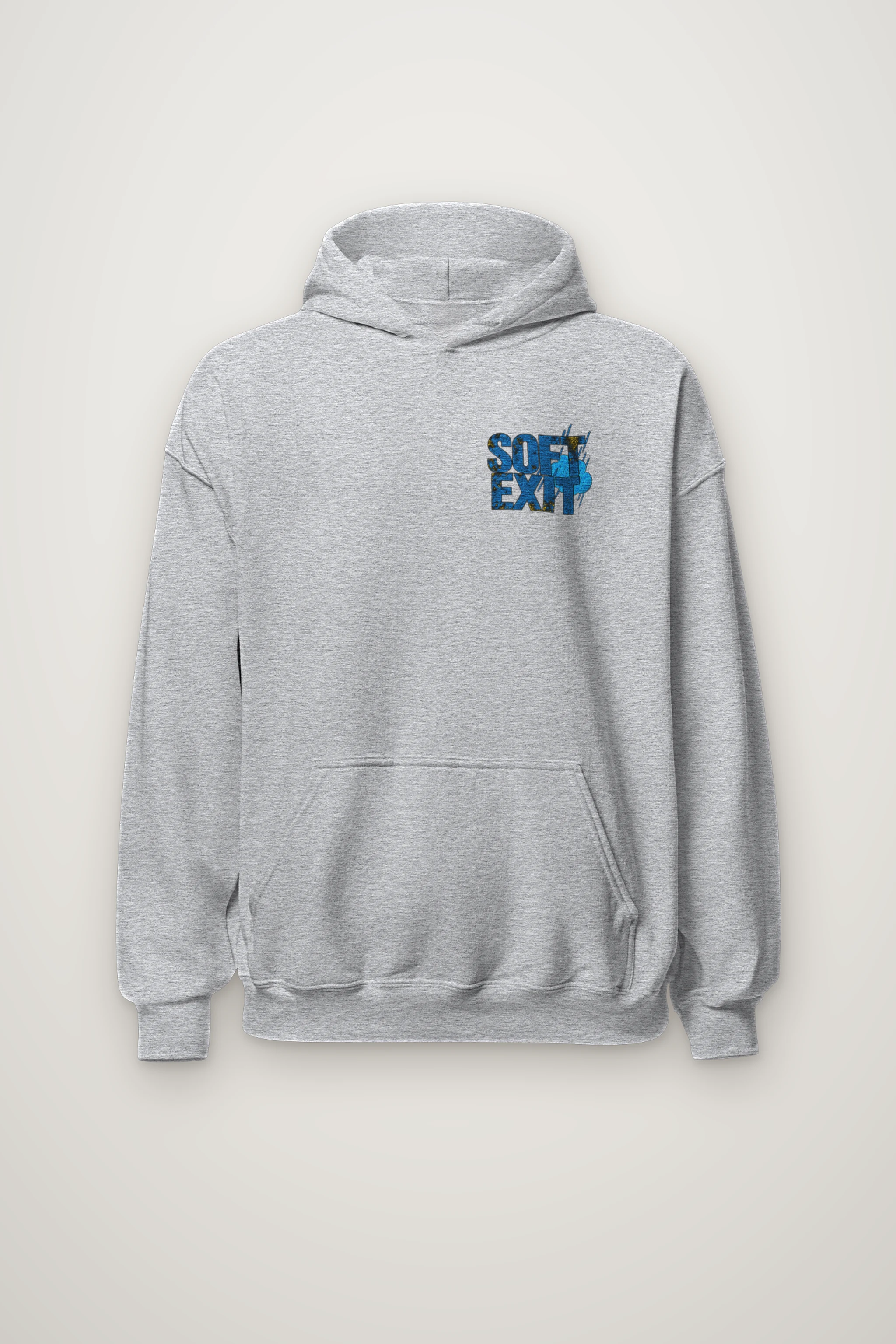 "Soft Exit Rain Check" Heavy Blend Unisex Pullover Hoodie