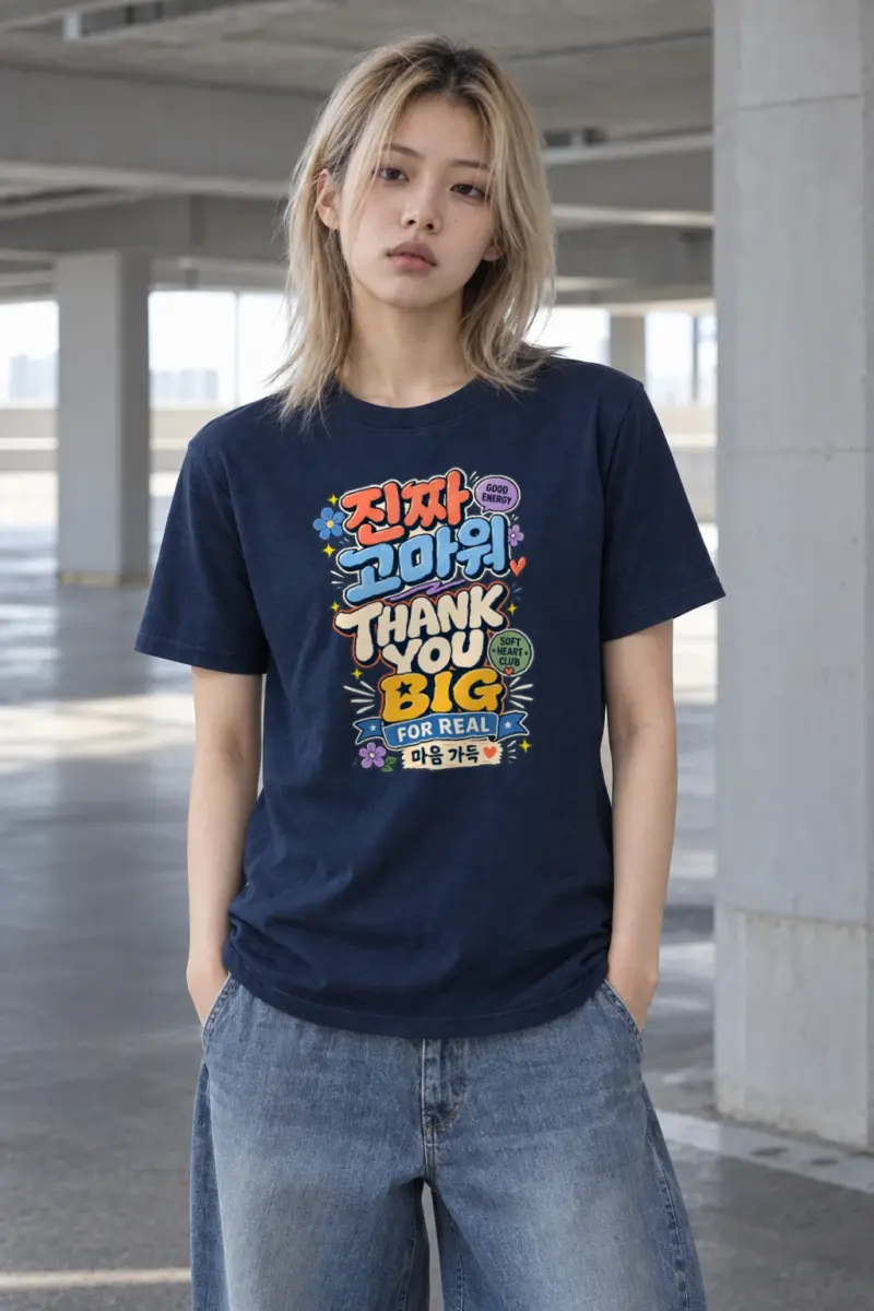 "Soft Heart Club" Heavyweight Unisex Crewneck T-shirt