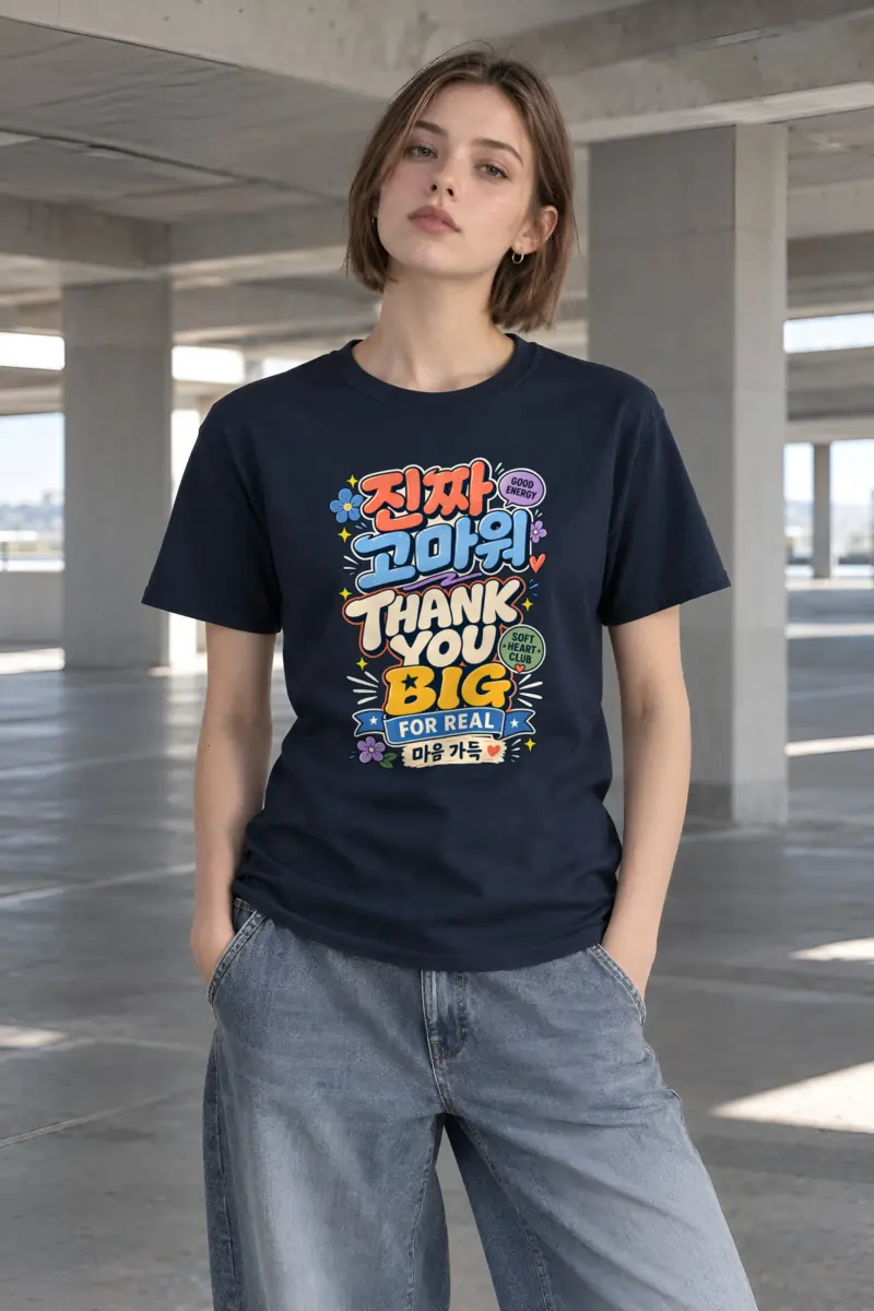 "Soft Heart Club" Heavyweight Unisex Crewneck T-shirt