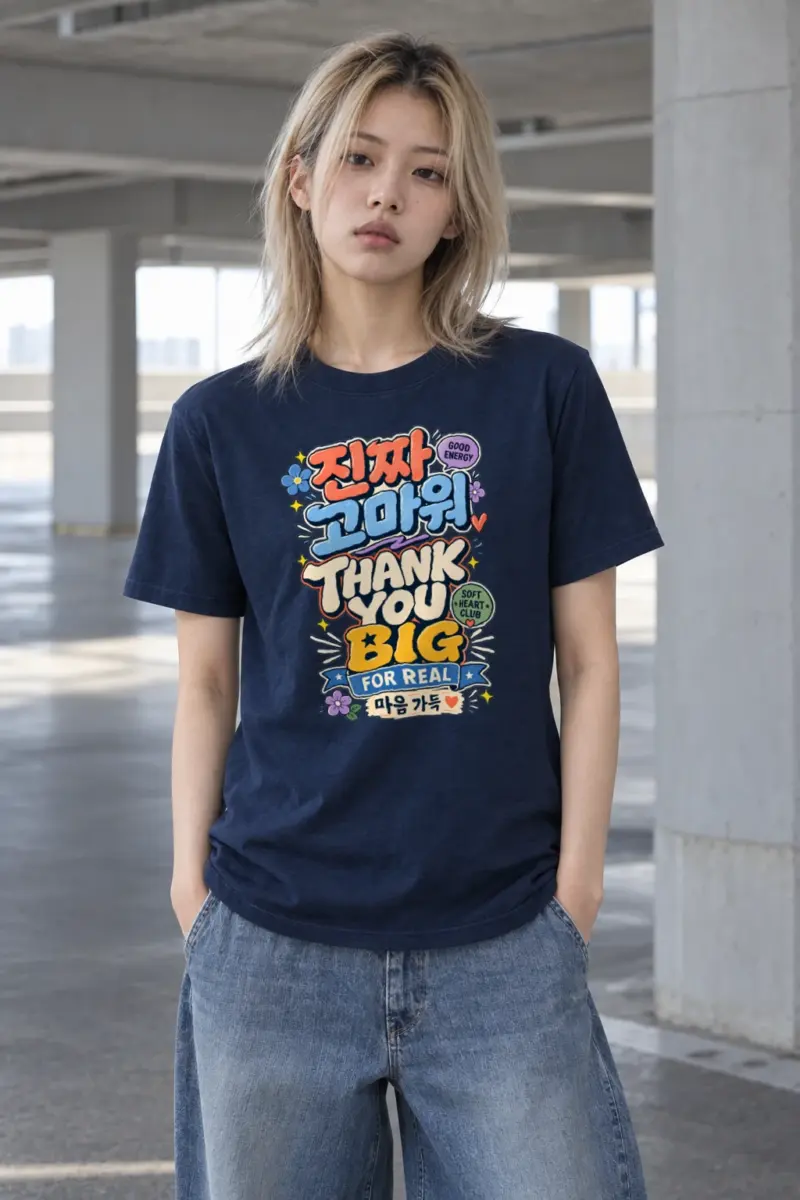 "Soft Heart Club" Heavyweight Unisex Crewneck T-shirt