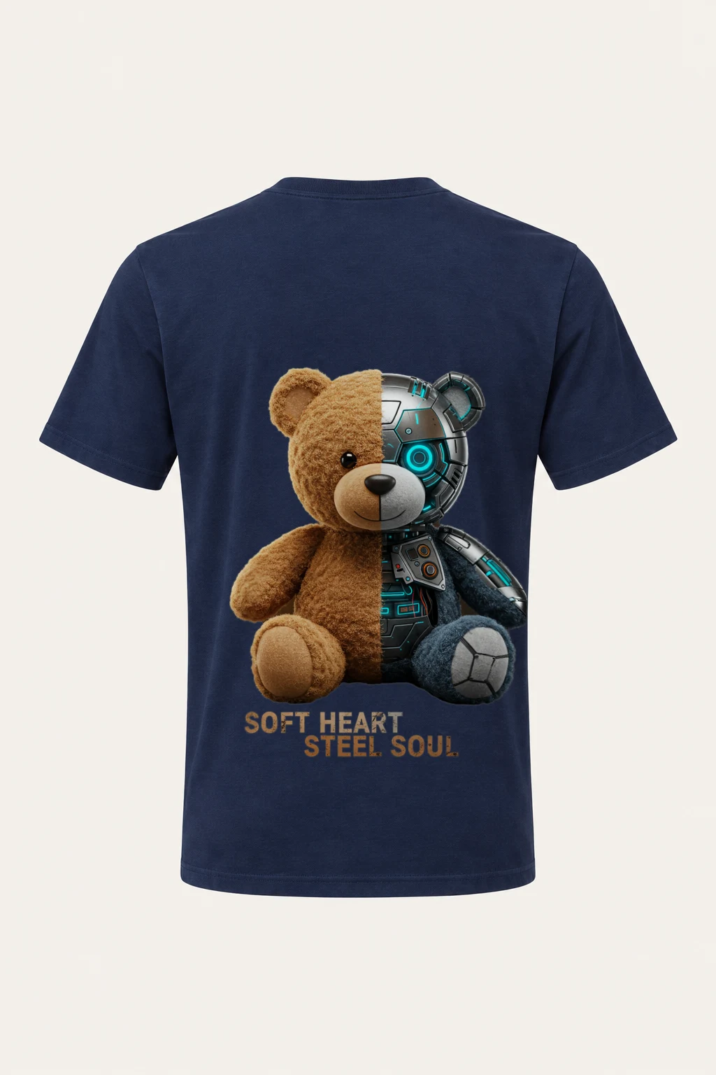 "Soft Heart Steel Soul" Heavyweight Unisex Crewneck T-shirt | Gildan 5000