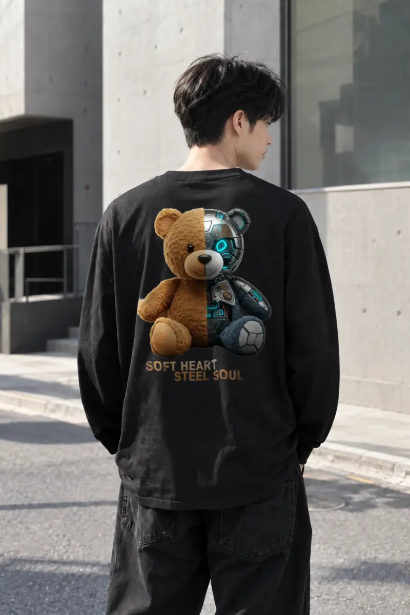 “Soft Heart Steel Soul” Unisex Longsleeve T-shirt | Gildan 2400