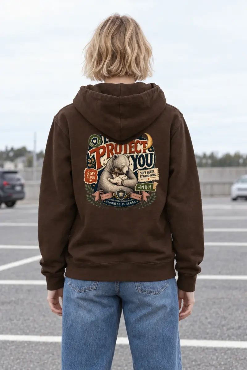 "Soft Heart Strong Arms" Heavy Blend Unisex Pullover Hoodie