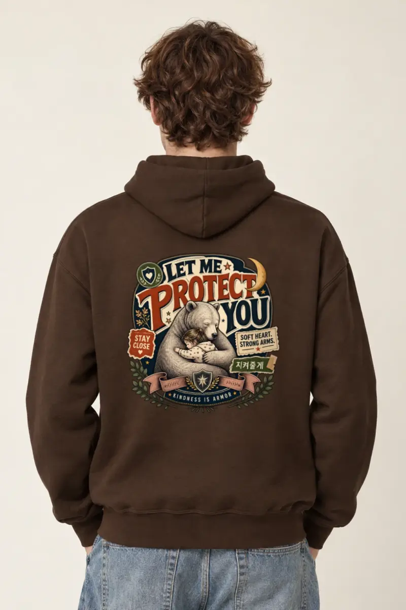 "Soft Heart Strong Arms" Heavy Blend Unisex Pullover Hoodie