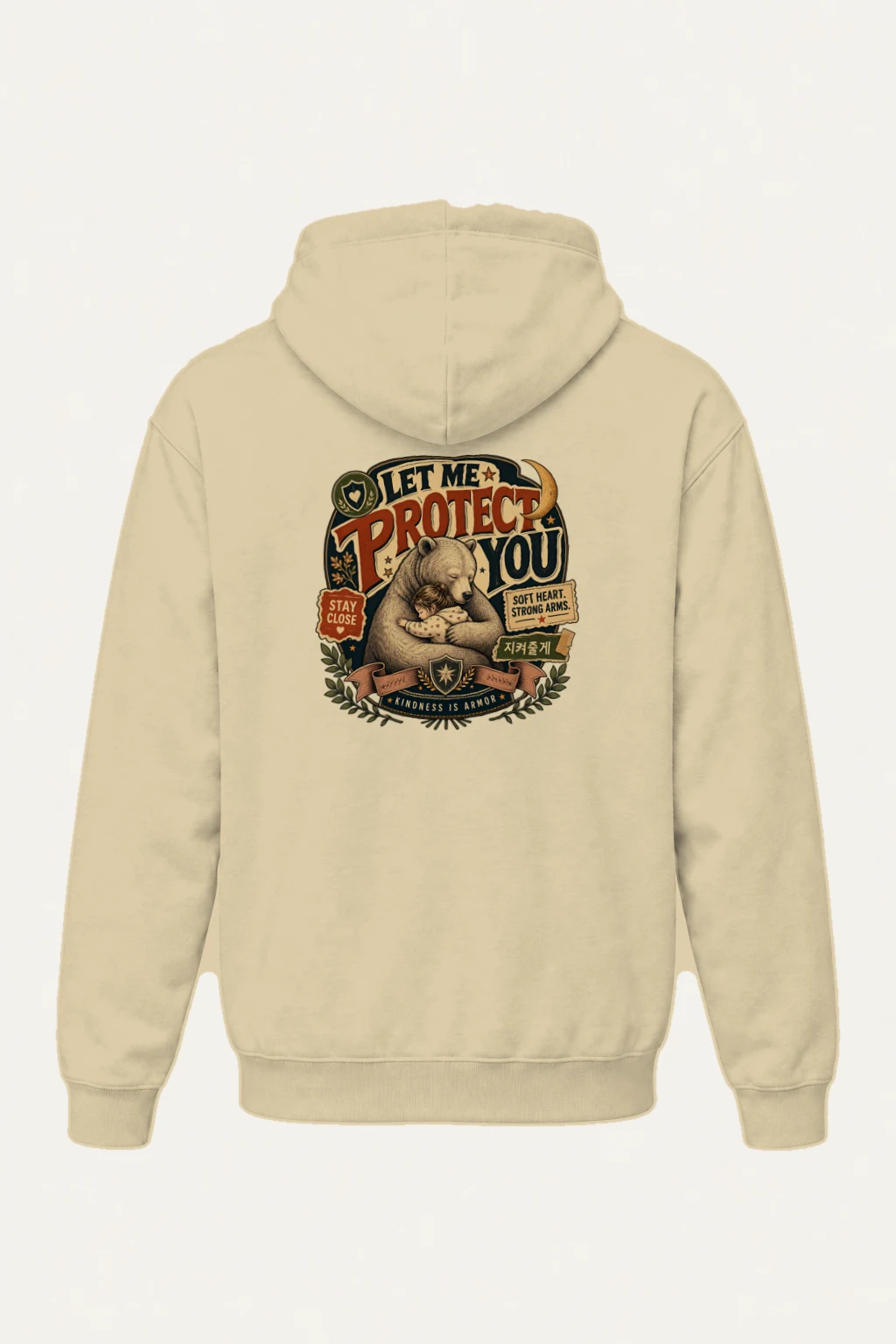 "Soft Heart Strong Arms" Heavy Blend Unisex Pullover Hoodie | Gildan 18500