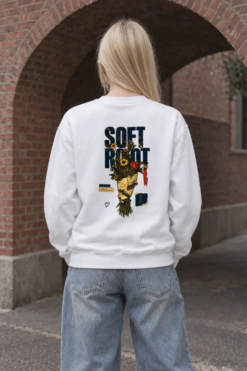 "Soft Root" Heavy Blend Unisex Crewneck Sweatshirt