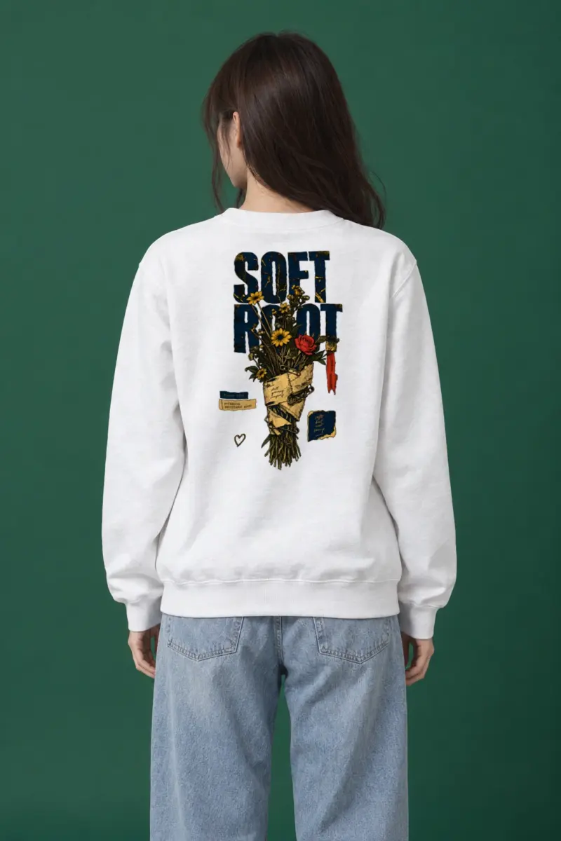 "Soft Root" Heavy Blend Unisex Crewneck Sweatshirt