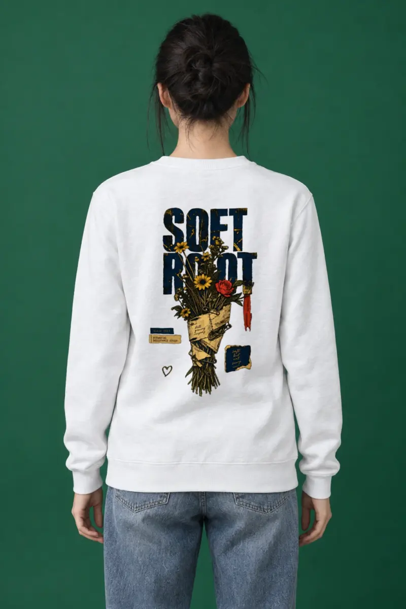"Soft Root" Heavy Blend Unisex Crewneck Sweatshirt