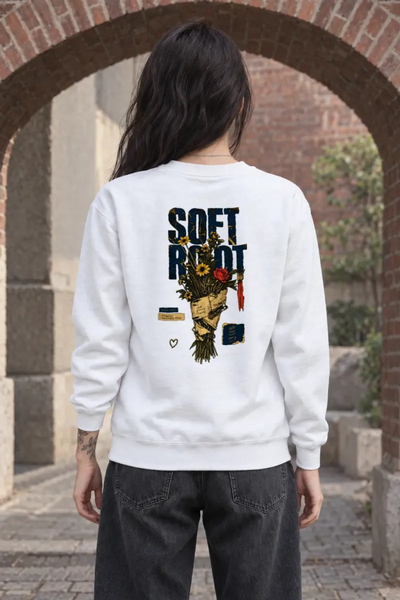 "Soft Root" Heavy Blend Unisex Crewneck Sweatshirt