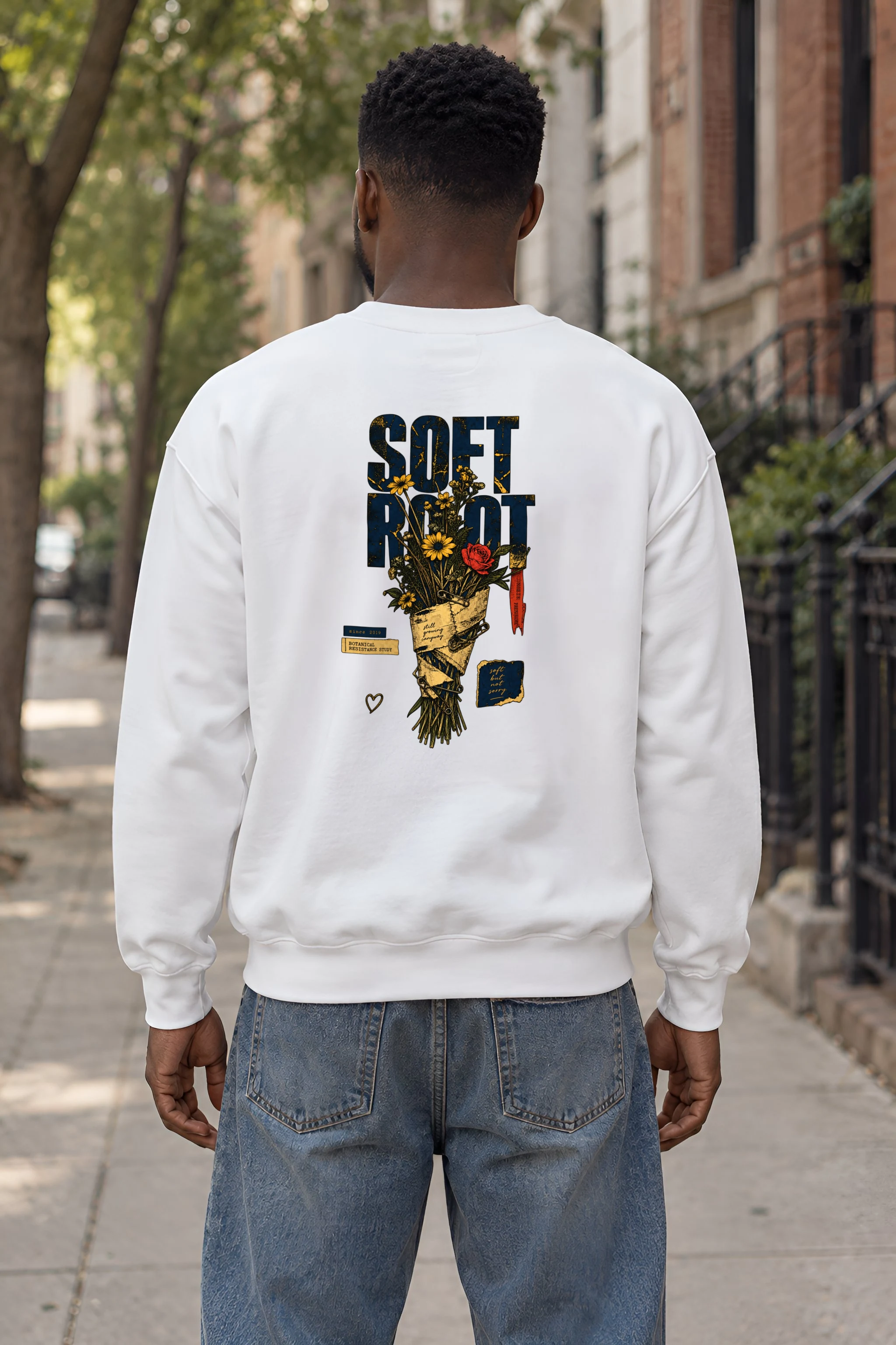 "Soft Root" 1 Crewneck Sweatshirt