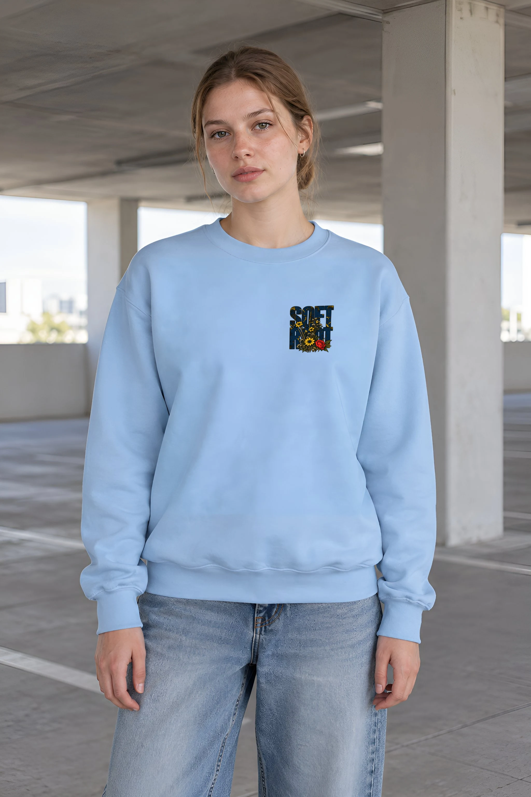 "Soft Root" 1 Crewneck Sweatshirt