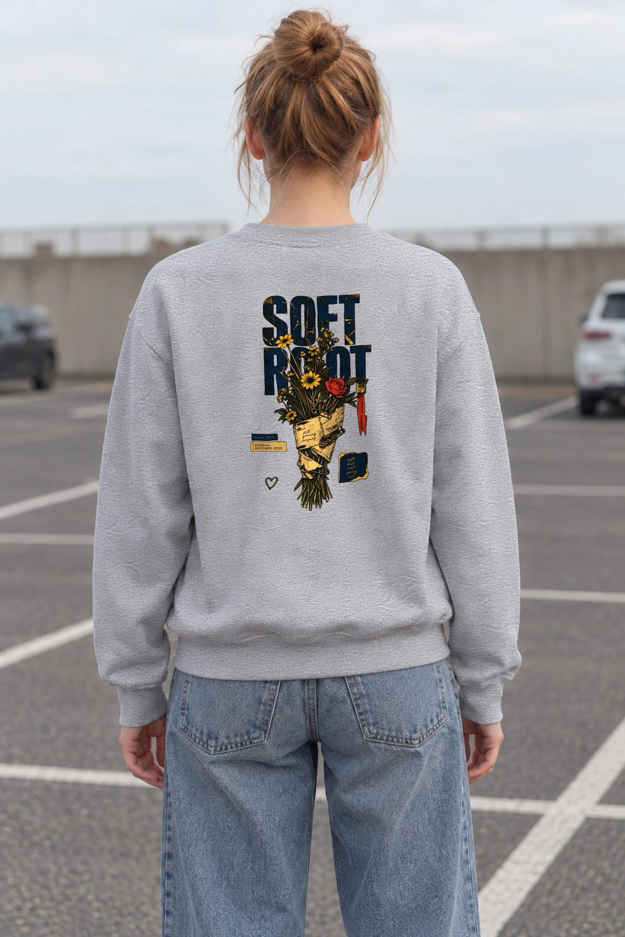 "Soft Root" 1 Crewneck Sweatshirt