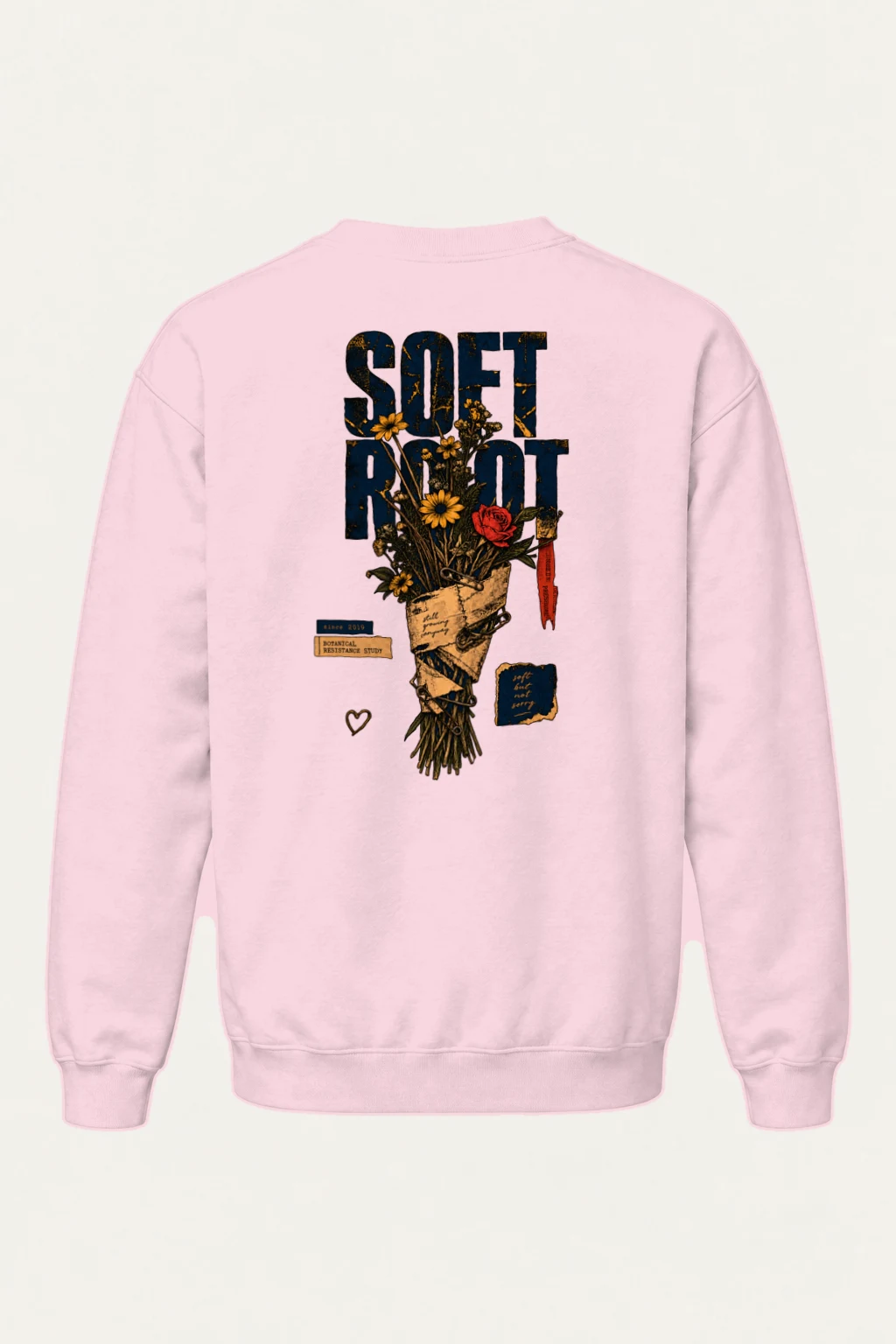 "Soft Root" Heavy Blend Unisex Crewneck Sweatshirt | Gildan 18000