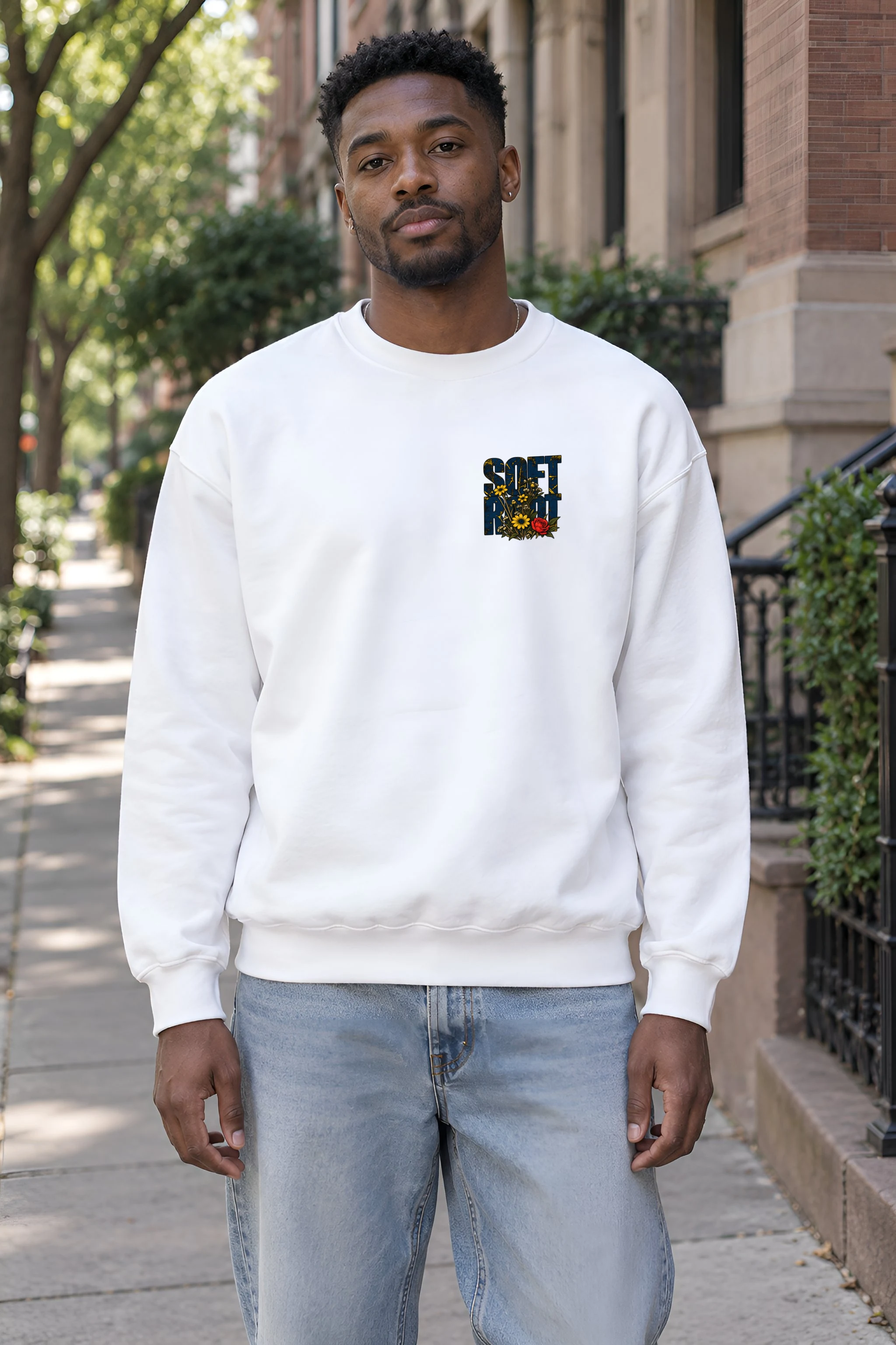 "Soft Root" 1 Crewneck Sweatshirt