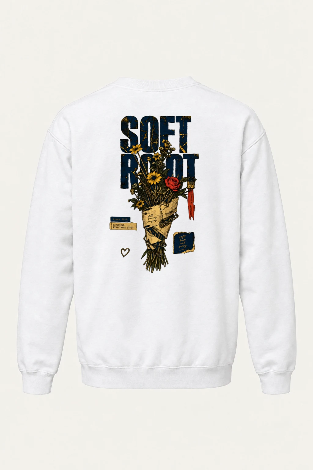 "Soft Root" Heavy Blend Unisex Crewneck Sweatshirt | Gildan 18000