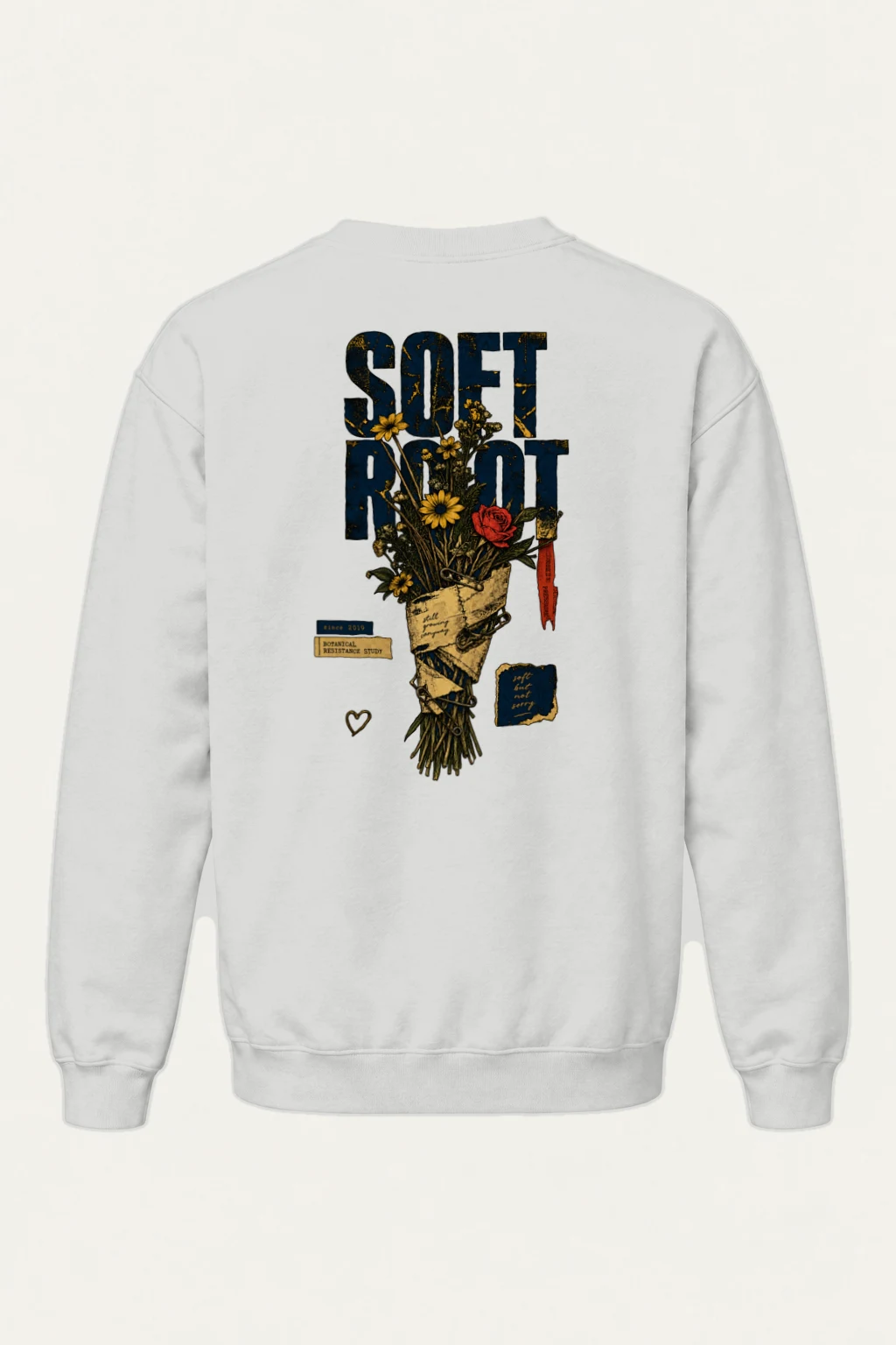 "Soft Root" Heavy Blend Unisex Crewneck Sweatshirt | Gildan 18000