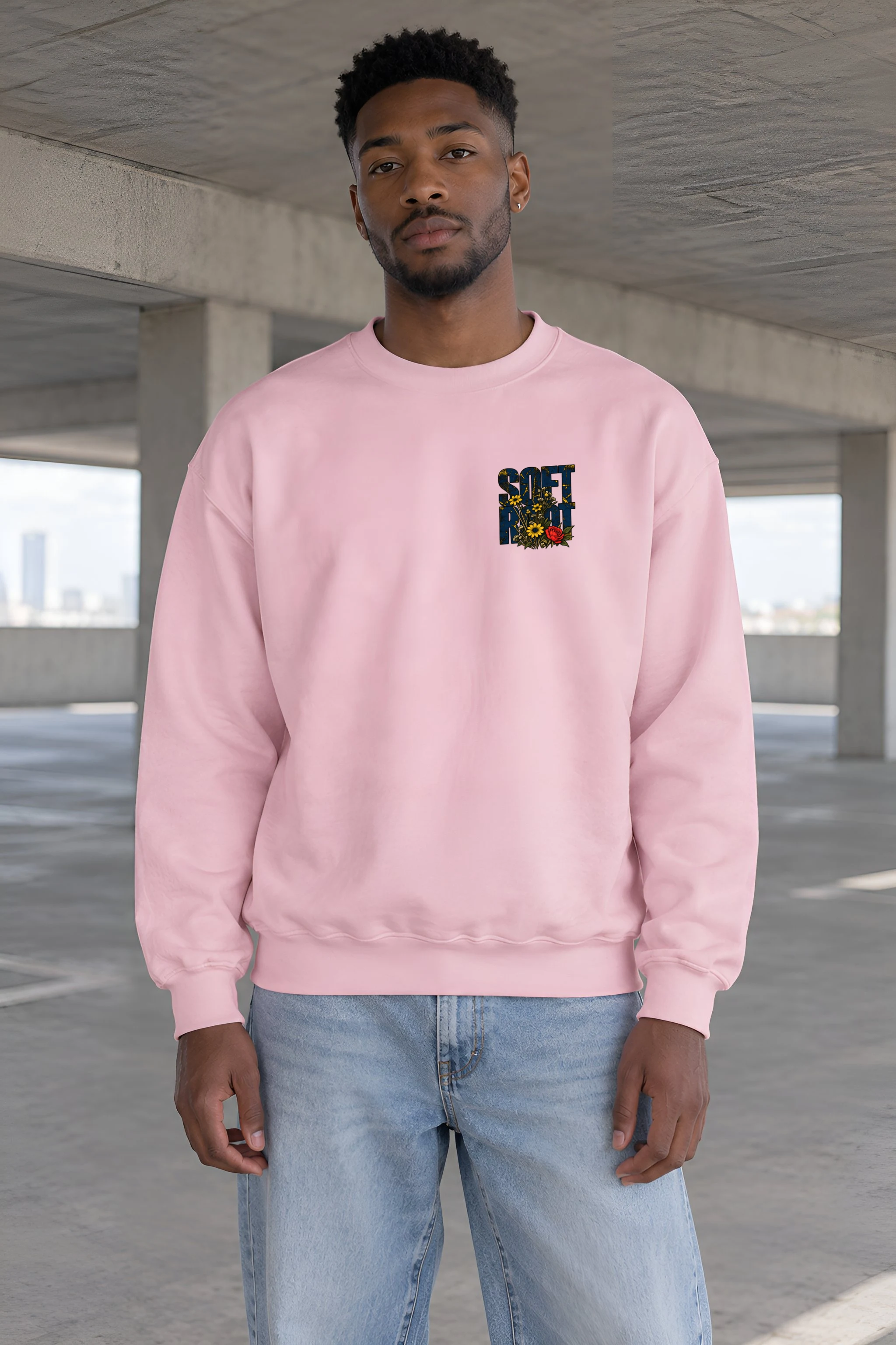 "Soft Root" 1 Crewneck Sweatshirt
