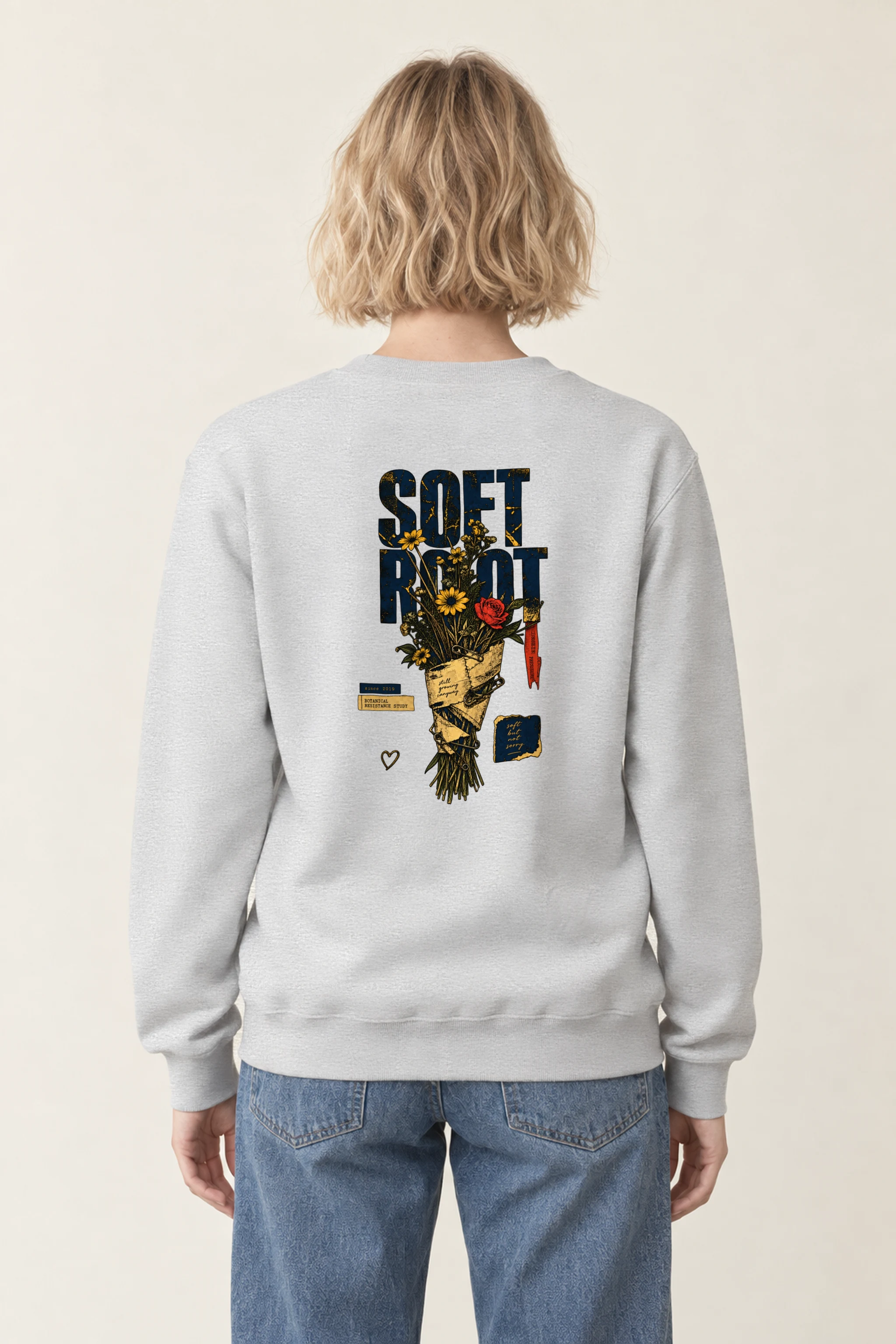 "Soft Root" 1 Crewneck Sweatshirt