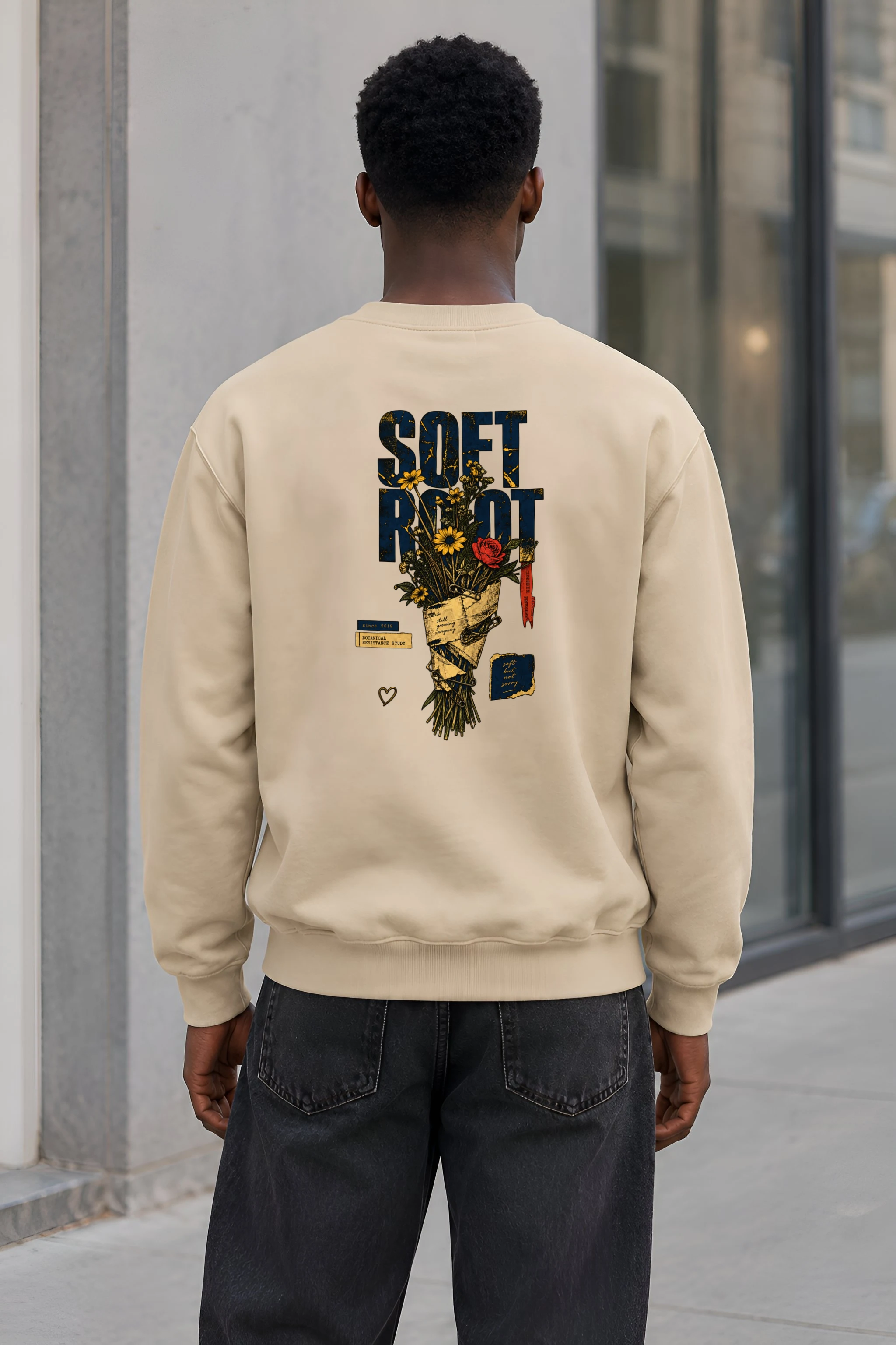 "Soft Root" 1 Crewneck Sweatshirt