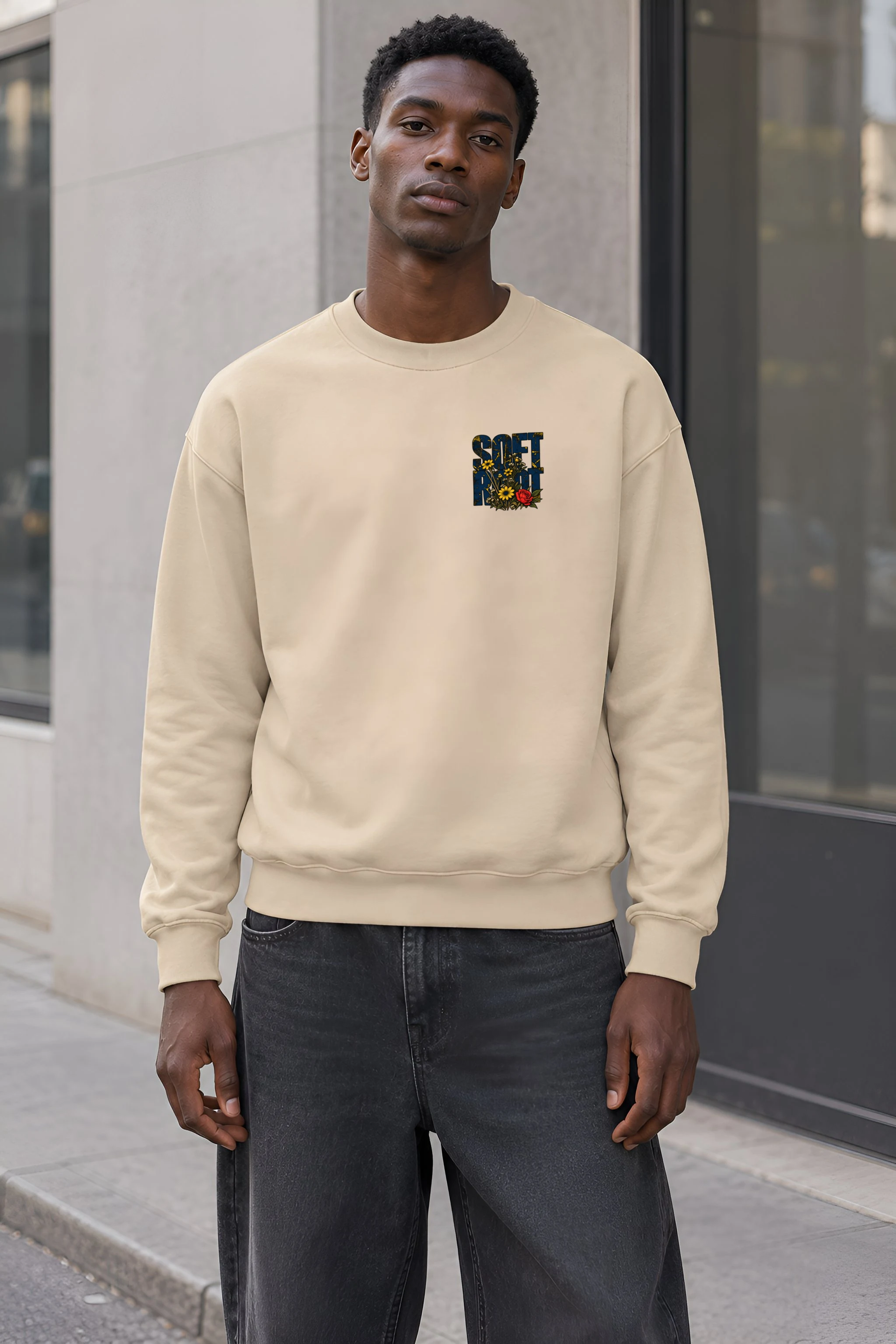 "Soft Root" 1 Crewneck Sweatshirt