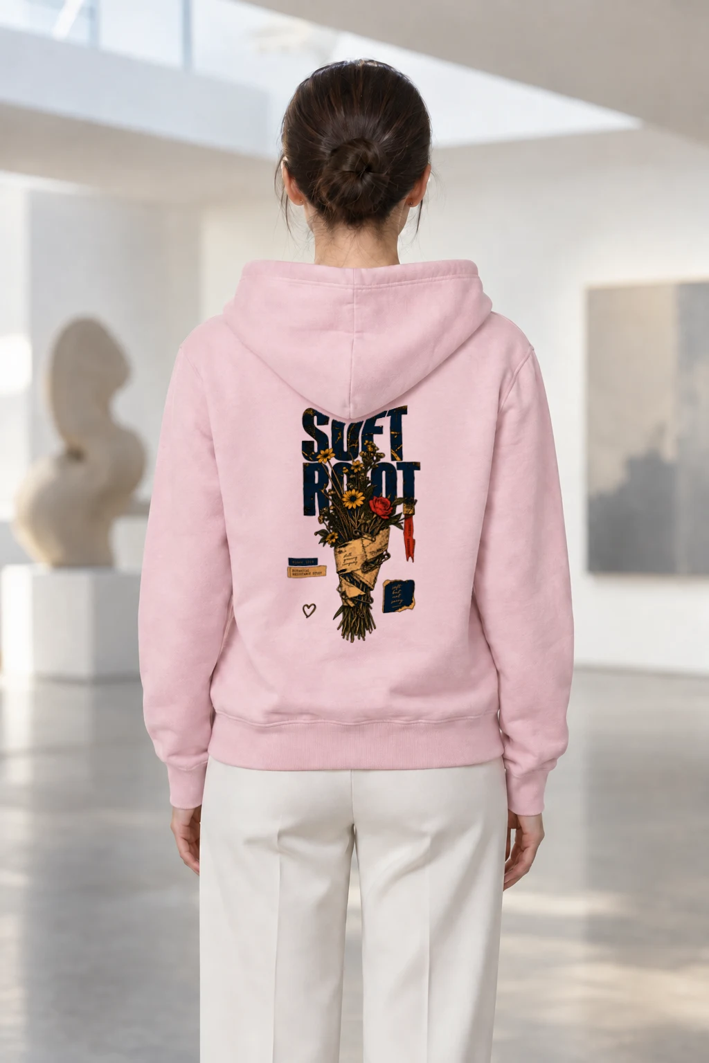 "Soft Root" Heavy Blend Unisex Pullover Hoodie | Gildan 18500