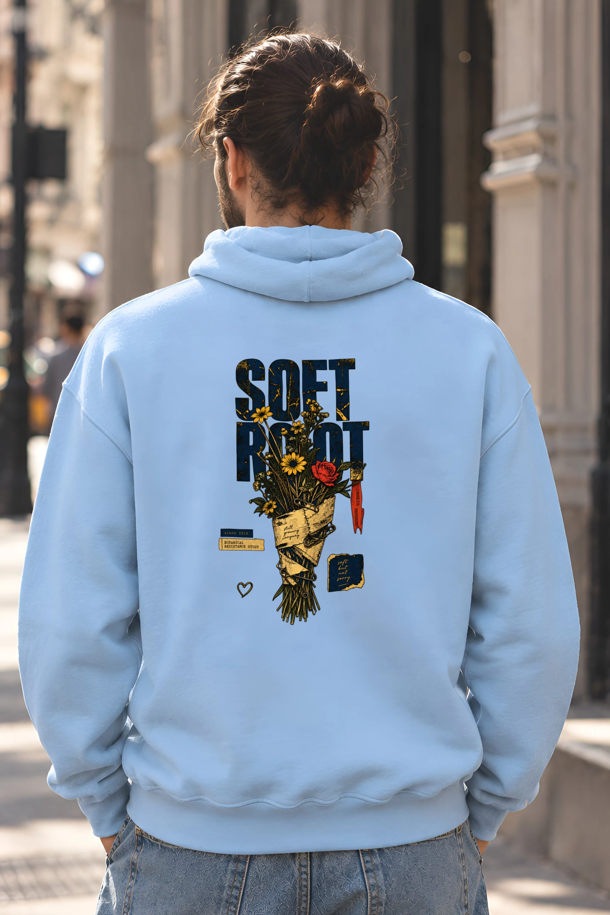 "Soft Root" 1 Pullover Hoodie
