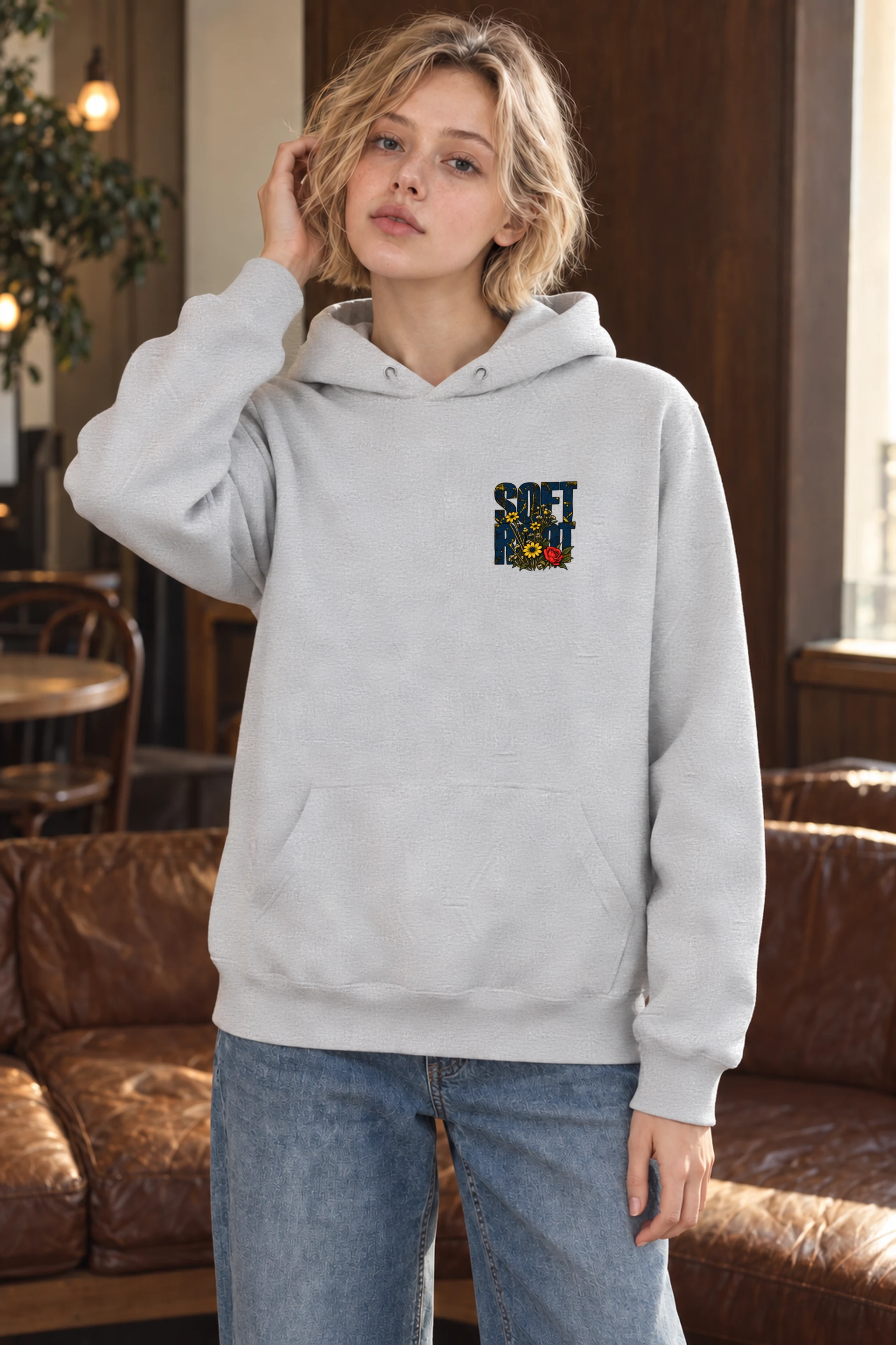 "Soft Root" 1 Pullover Hoodie