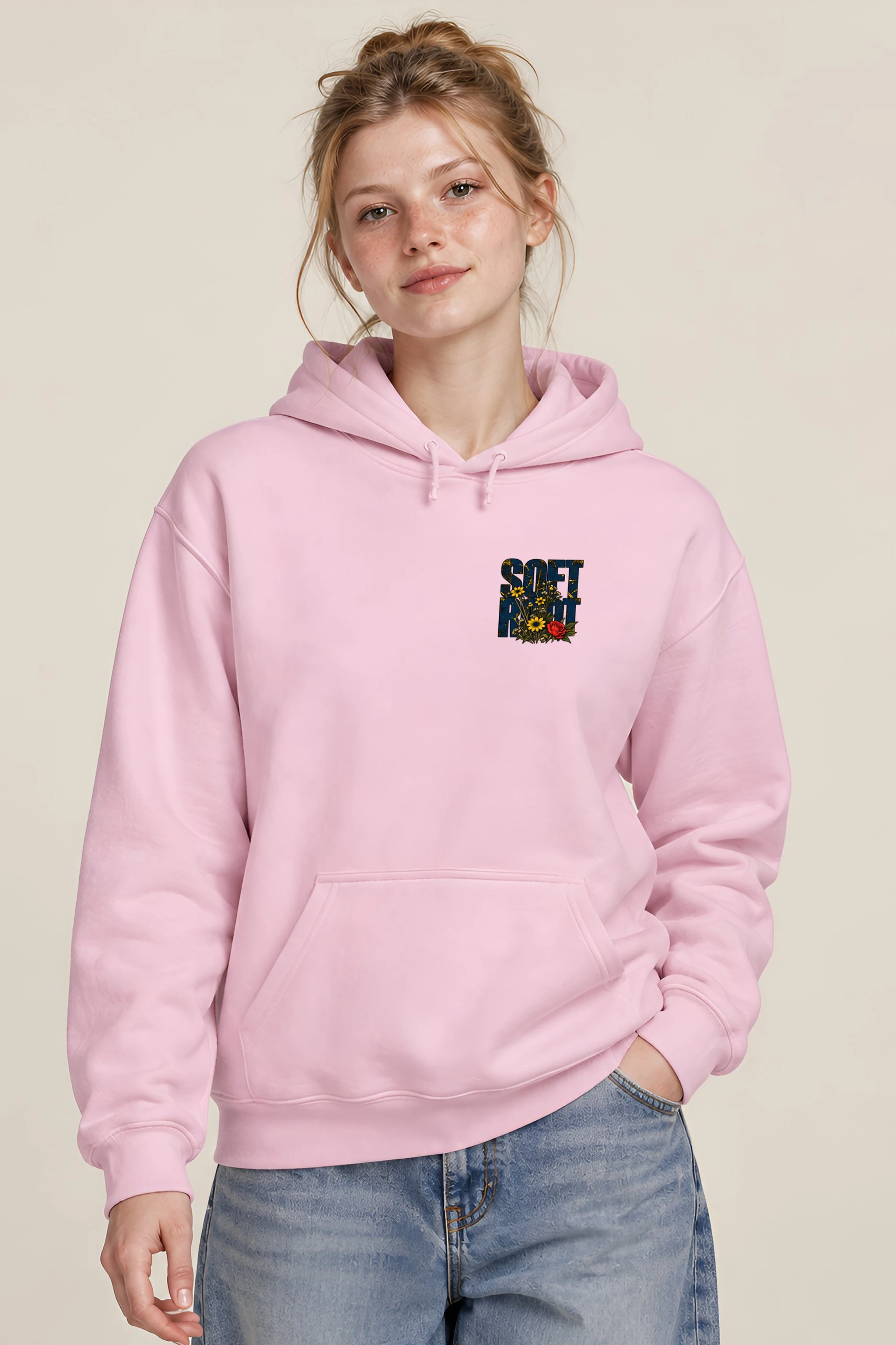 "Soft Root" 1 Pullover Hoodie