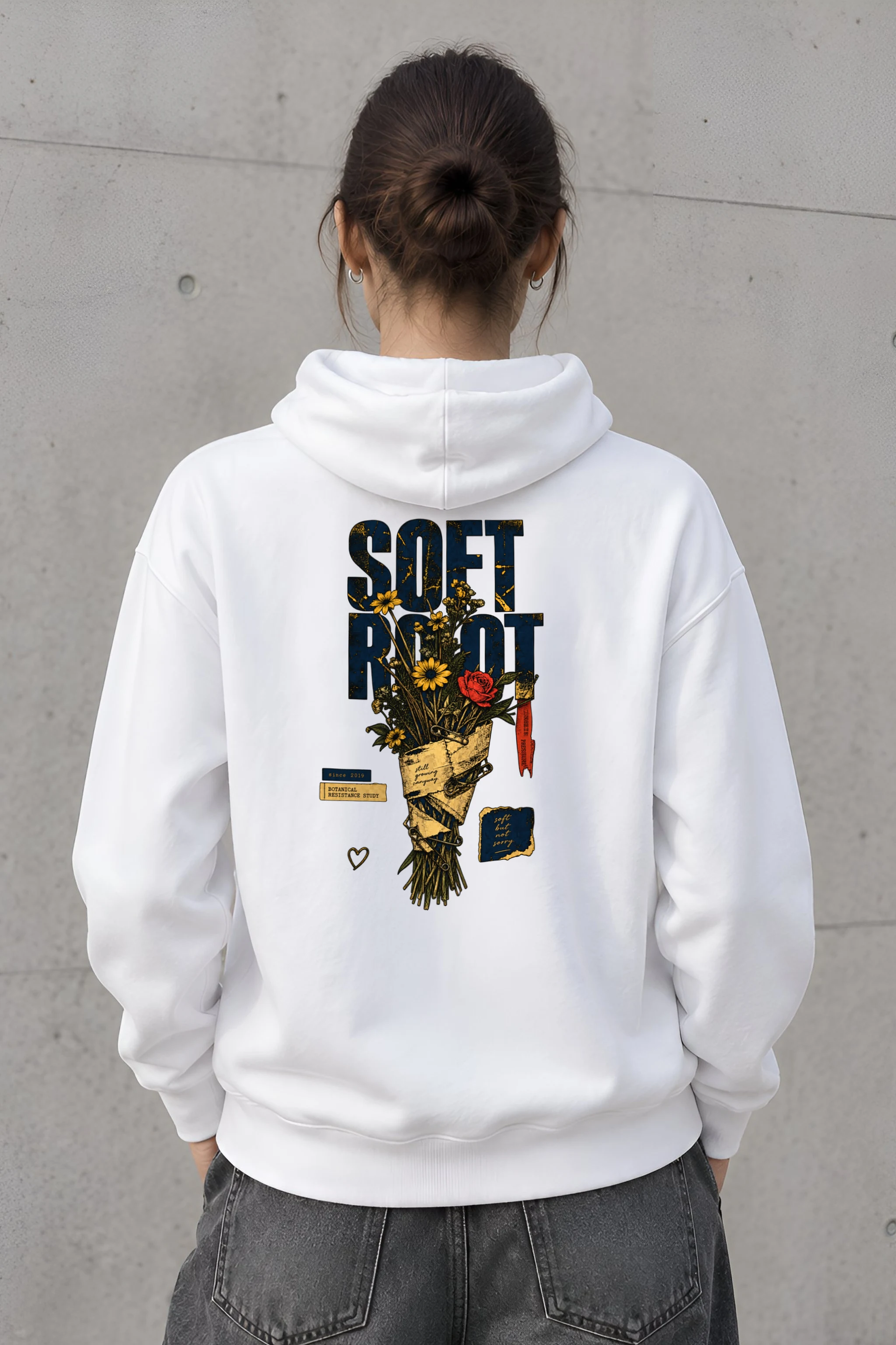 "Soft Root" 1 Pullover Hoodie