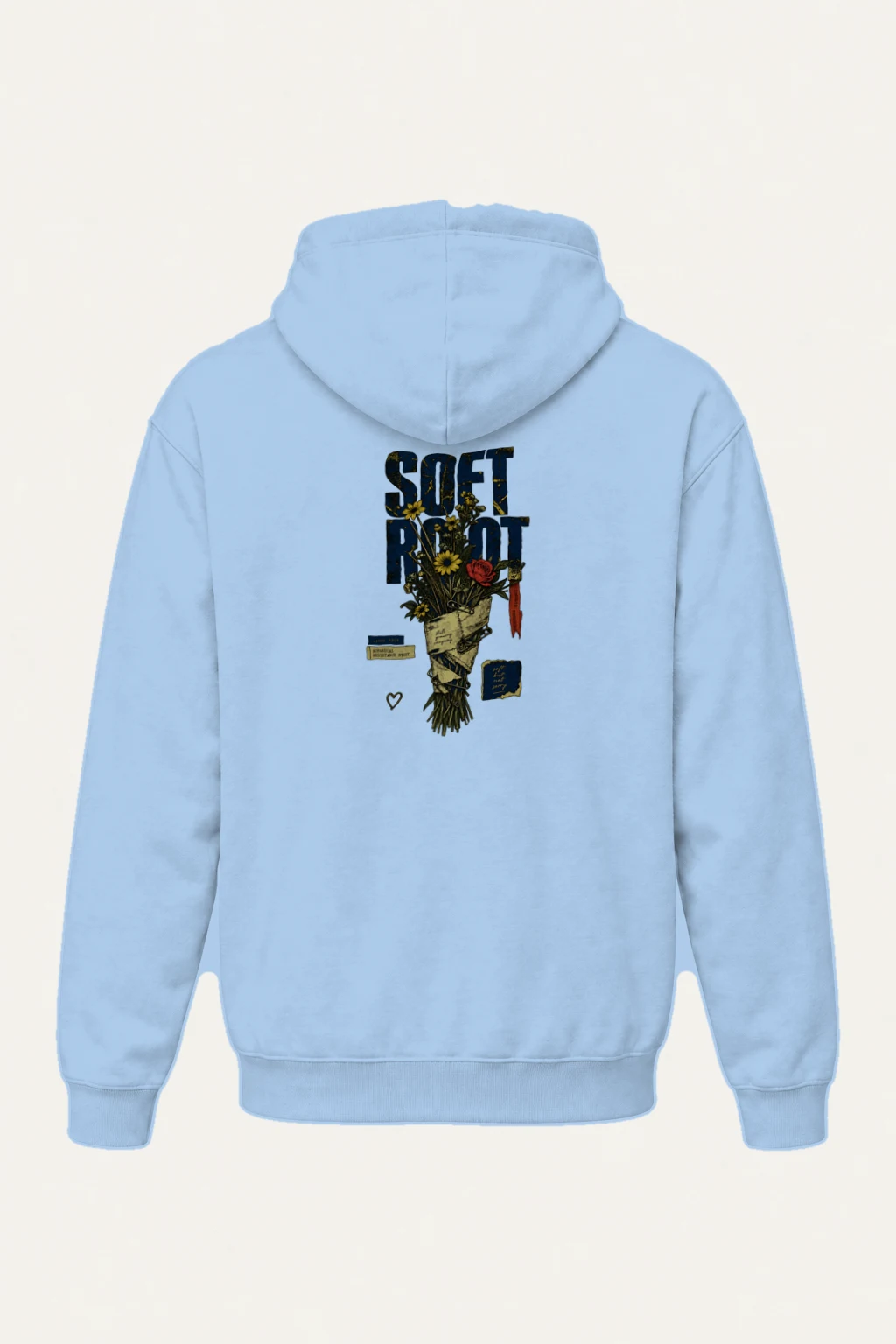 "Soft Root" Heavy Blend Unisex Pullover Hoodie | Gildan 18500