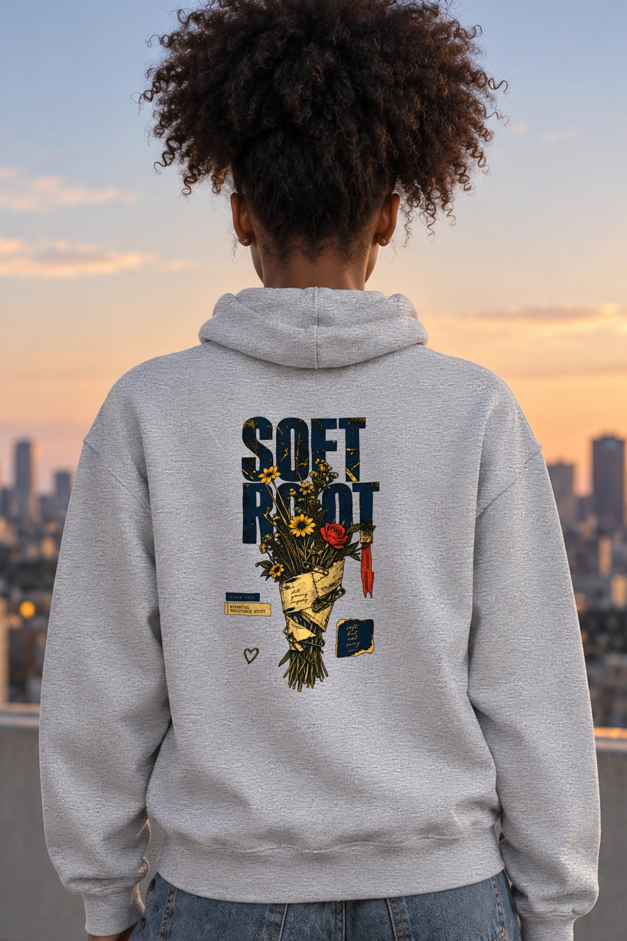 "Soft Root" 1 Pullover Hoodie