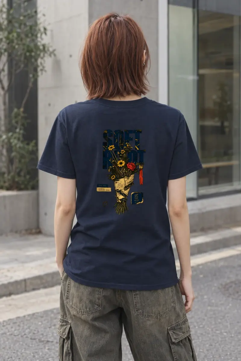 "Soft Root" Heavyweight Unisex Crewneck T-shirt