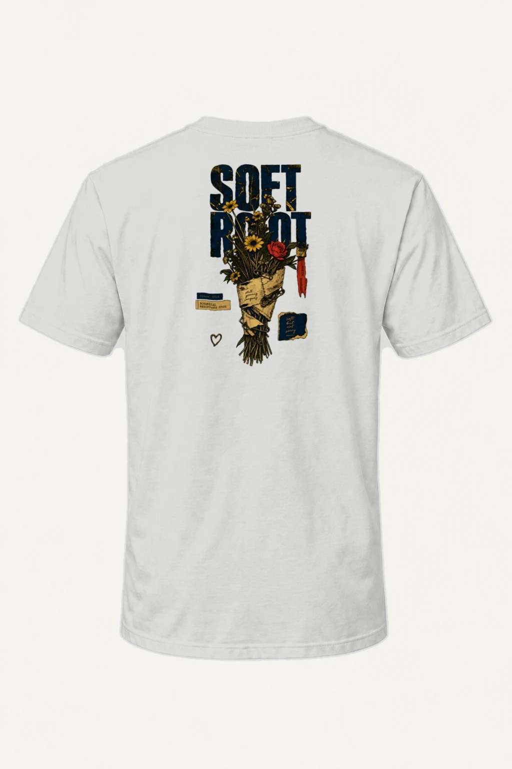 "Soft Root" Heavyweight Unisex Crewneck T-shirt | Gildan 5000