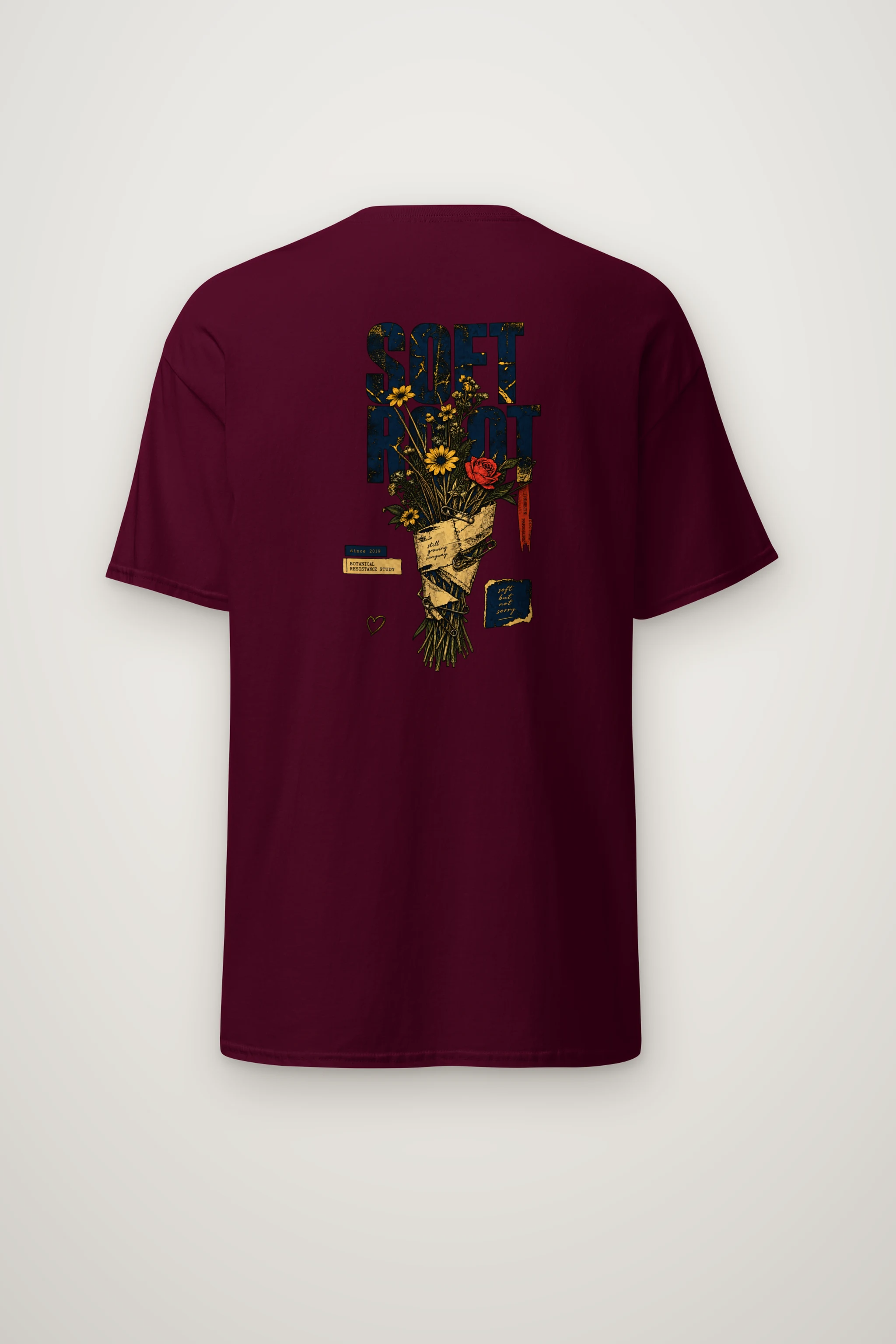 "Soft Root" Heavyweight Unisex Crewneck T-shirt