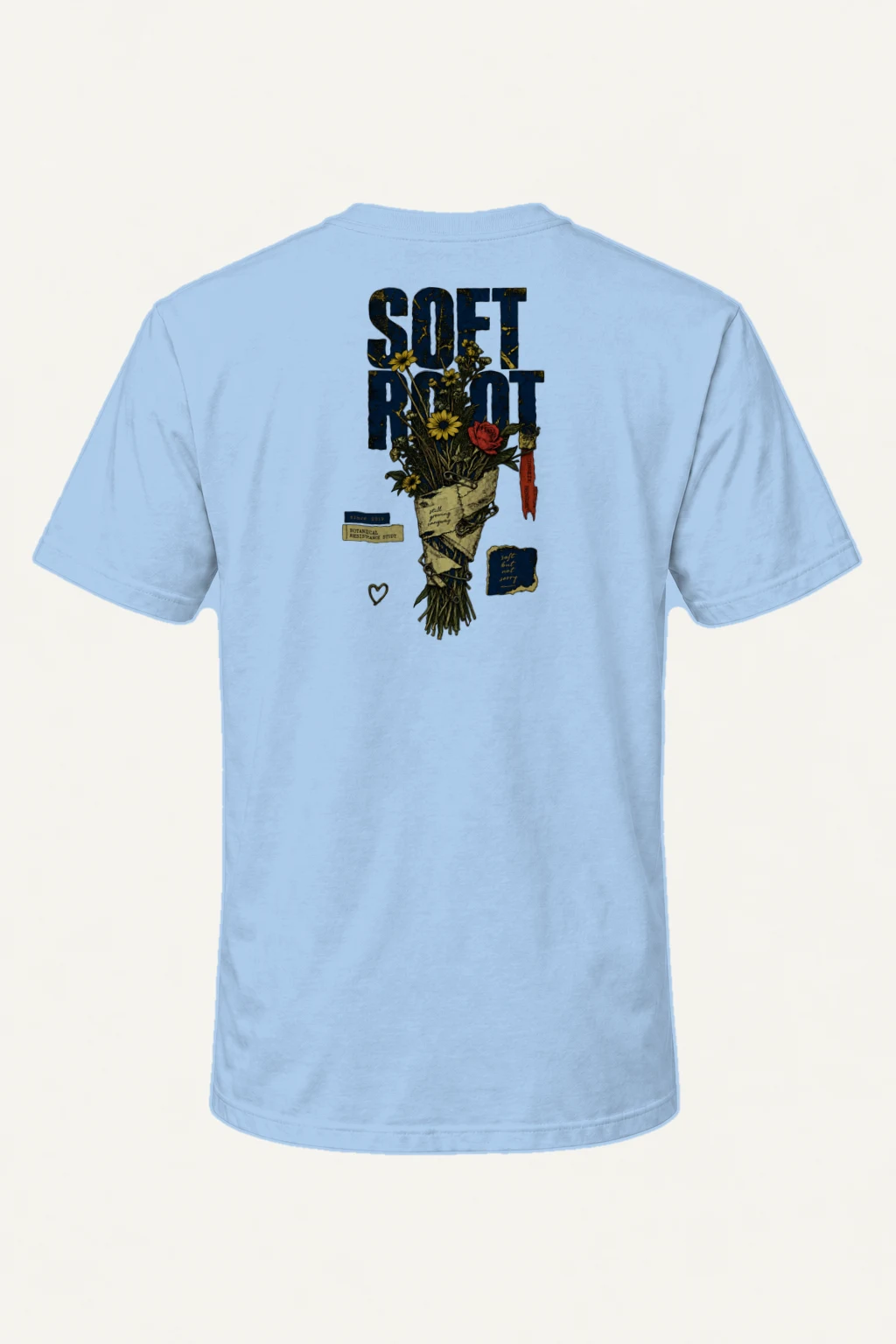 "Soft Root" Heavyweight Unisex Crewneck T-shirt | Gildan 5000