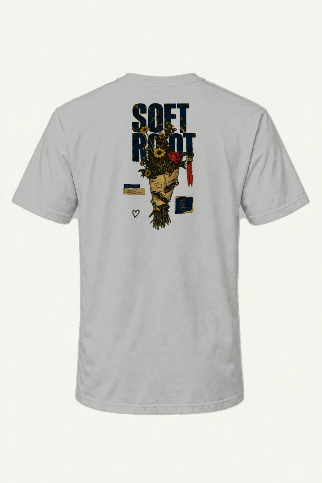 "Soft Root" Heavyweight Unisex Crewneck T-shirt | Gildan 5000