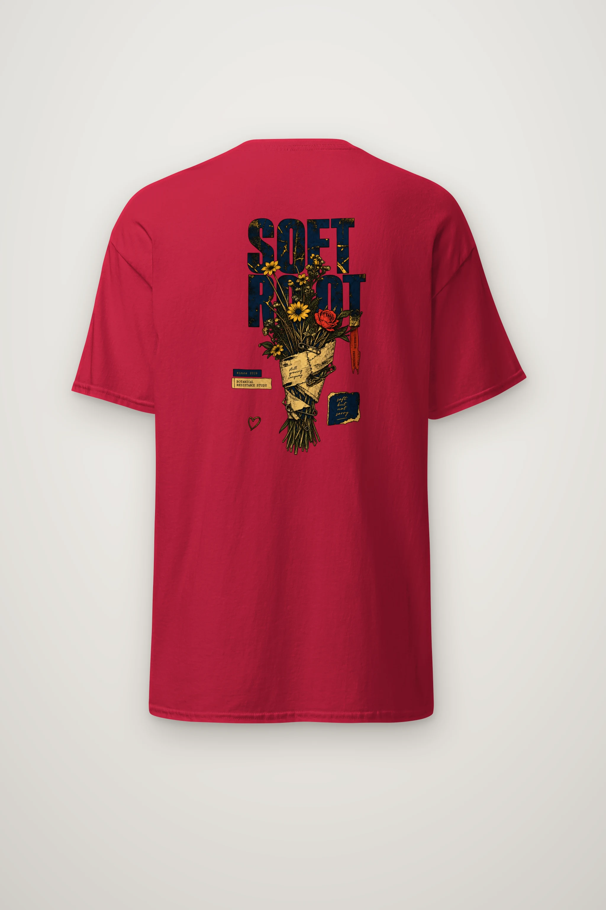 "Soft Root" Heavyweight Unisex Crewneck T-shirt