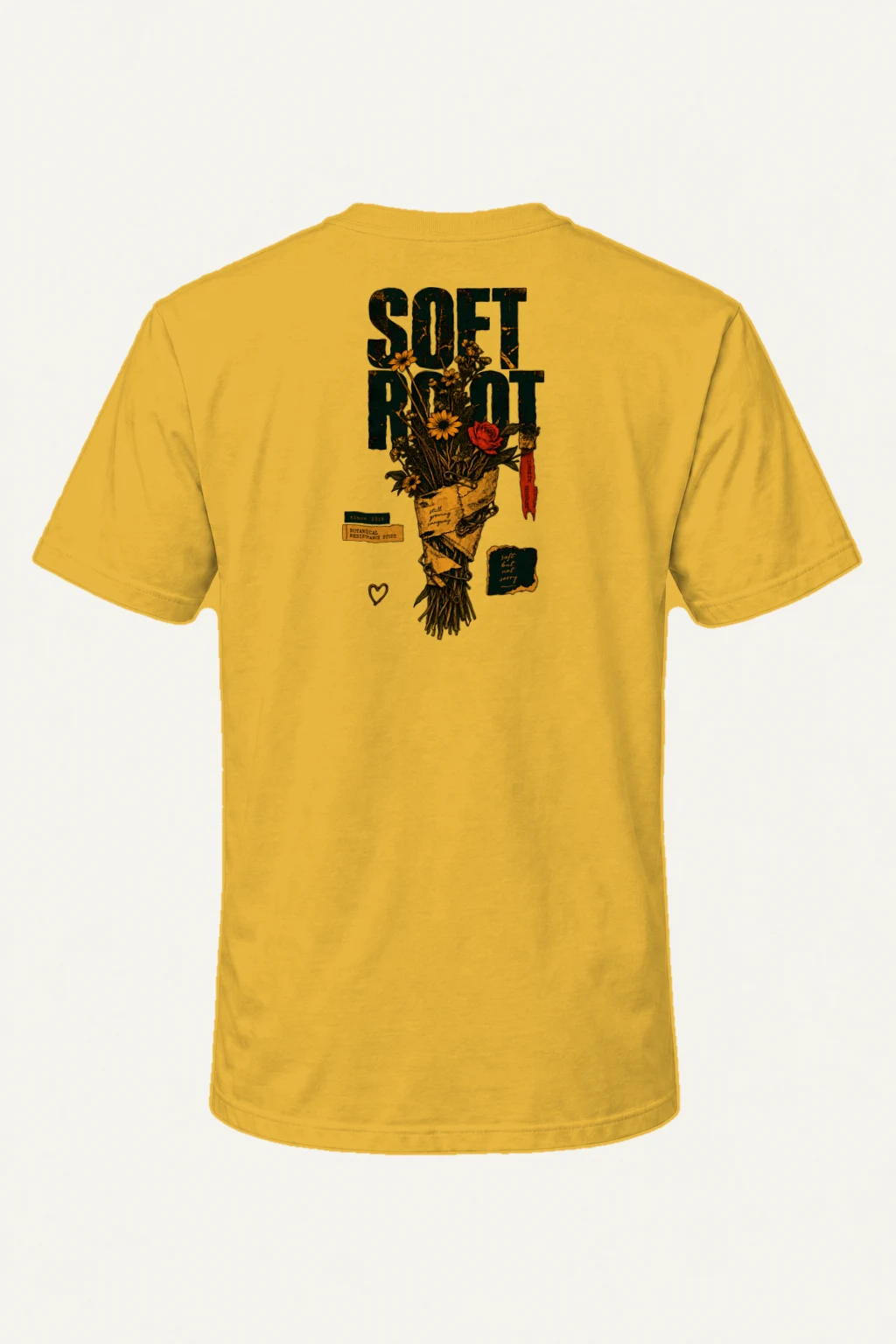 "Soft Root" Heavyweight Unisex Crewneck T-shirt | Gildan 5000