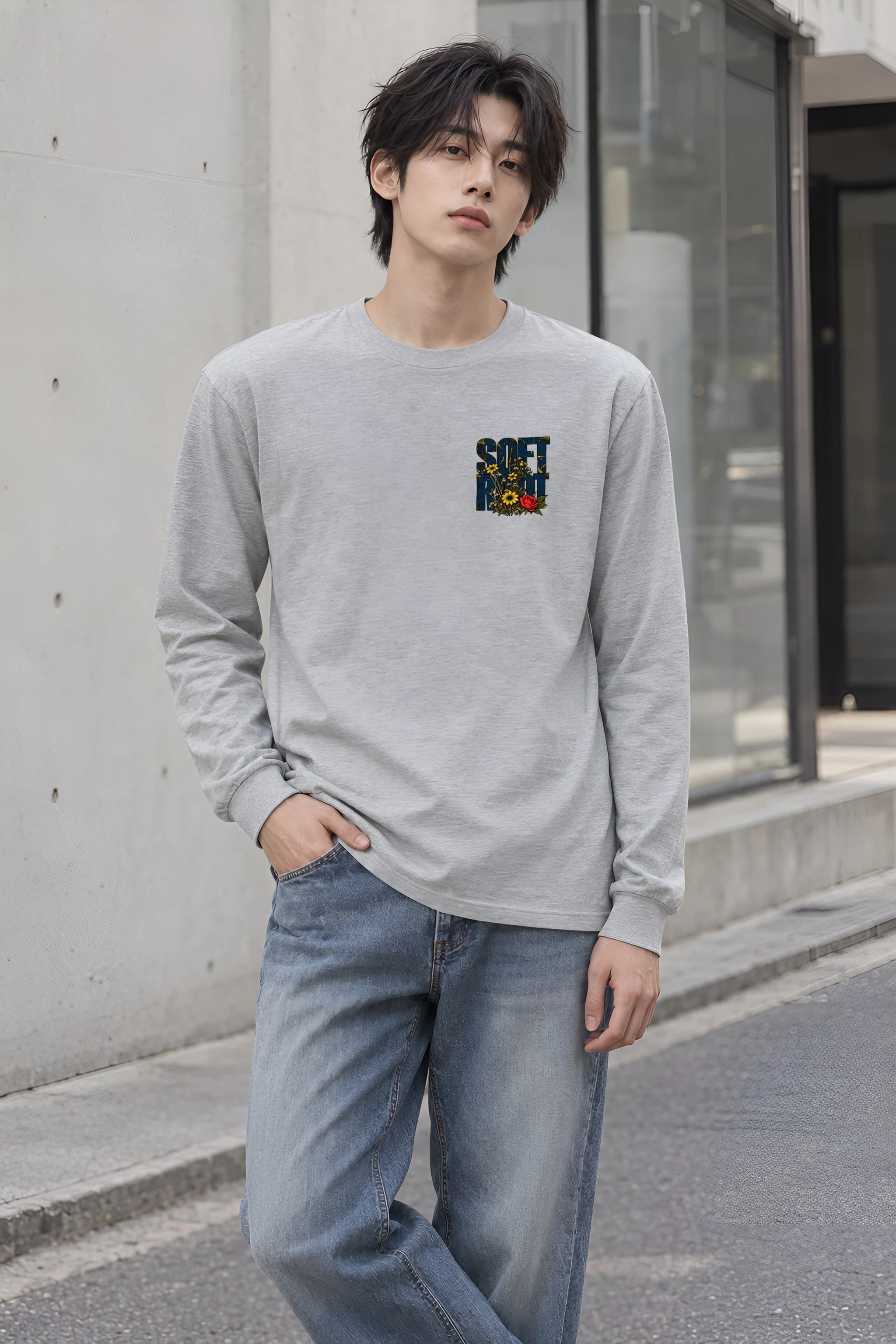 "Soft Root" Unisex Longsleeve T-shirt