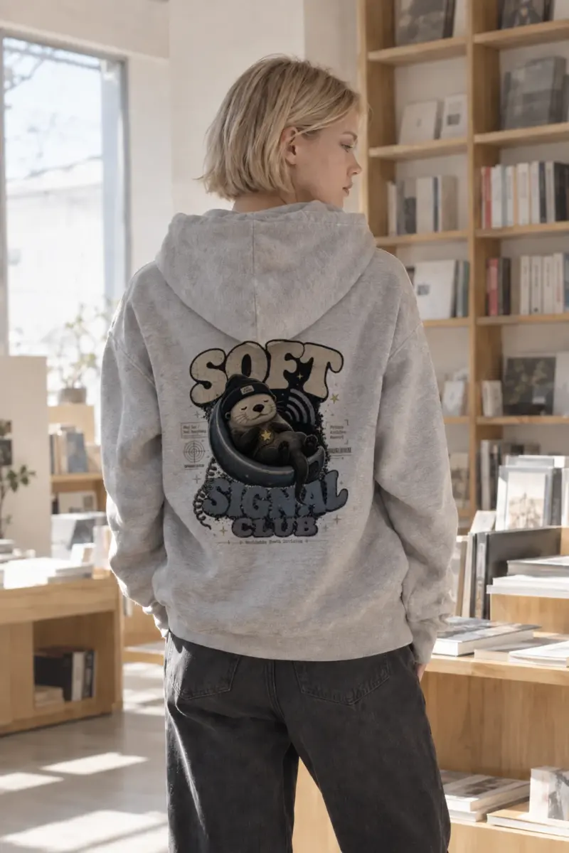 "Soft Signal Boost" Heavy Blend Unisex Pullover Hoodie | Gildan 18500