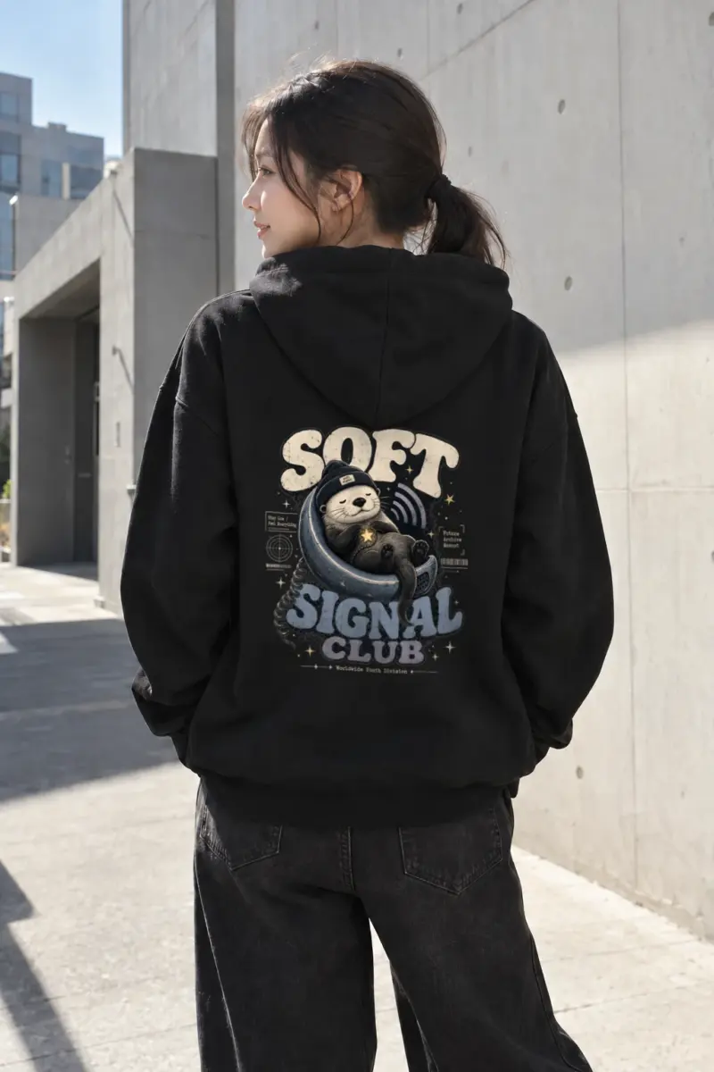"Soft Signal Boost" Heavy Blend Unisex Pullover Hoodie | Gildan 18500