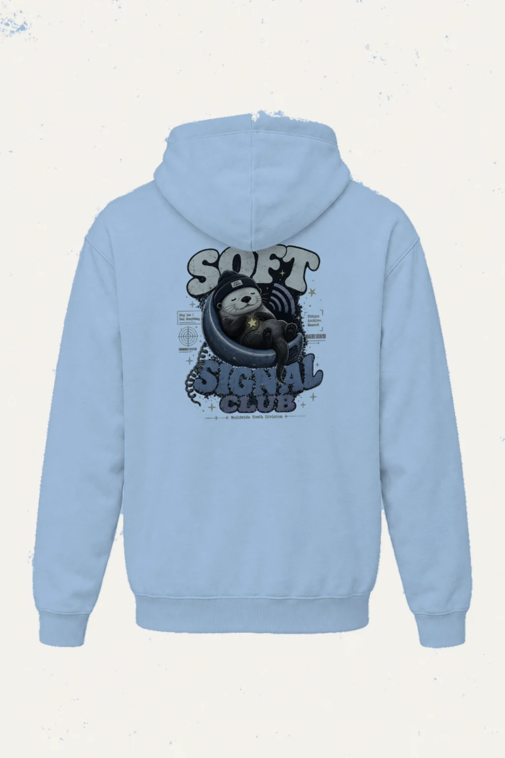 "Soft Signal Boost" Heavy Blend Unisex Pullover Hoodie | Gildan 18500
