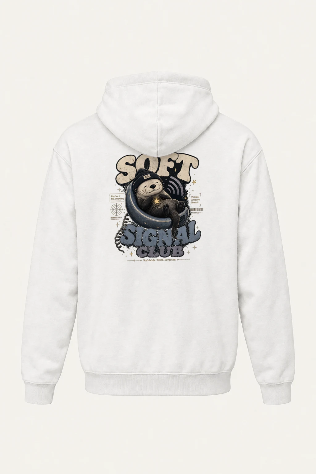 "Soft Signal Boost" Heavy Blend Unisex Pullover Hoodie | Gildan 18500