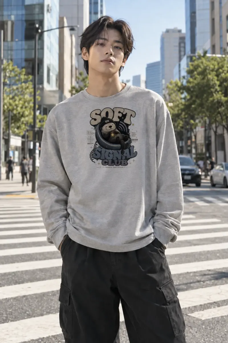 "Soft Signal Boost" Unisex Longsleeve T-shirt | Gildan 2400